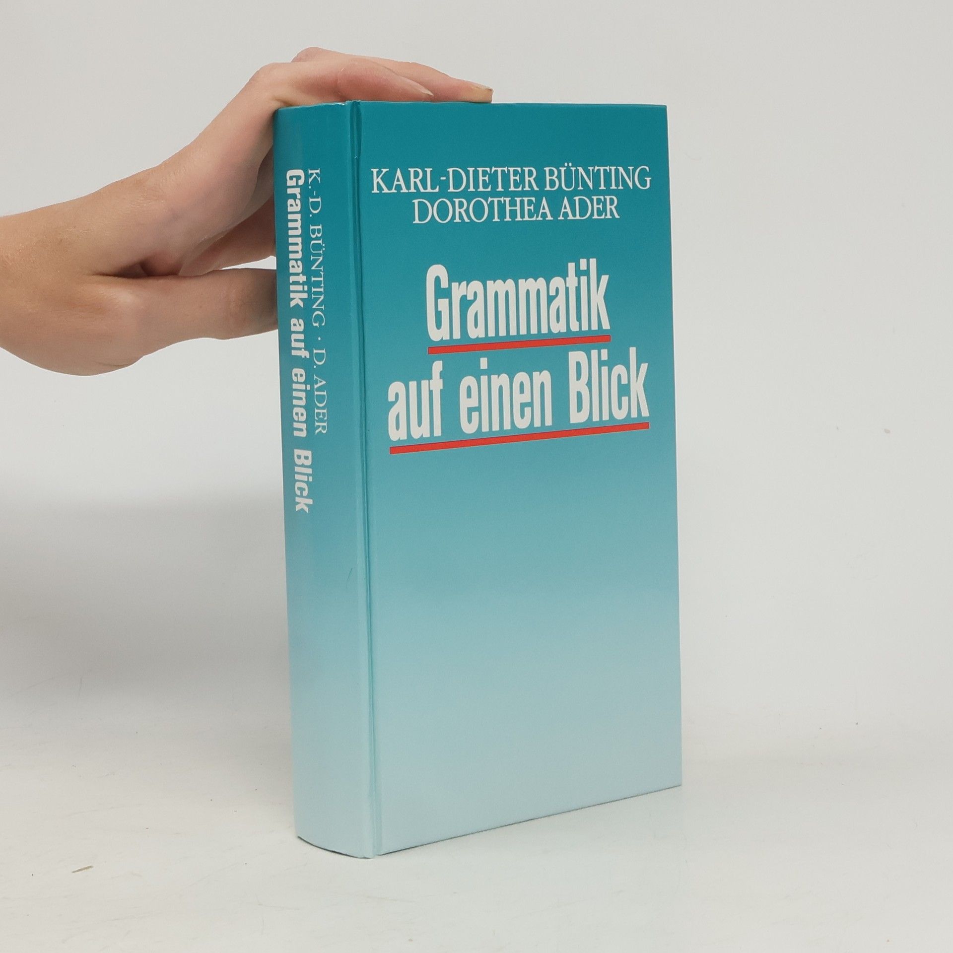Karl-Dieter Bünting Grammatik auf einen Blick