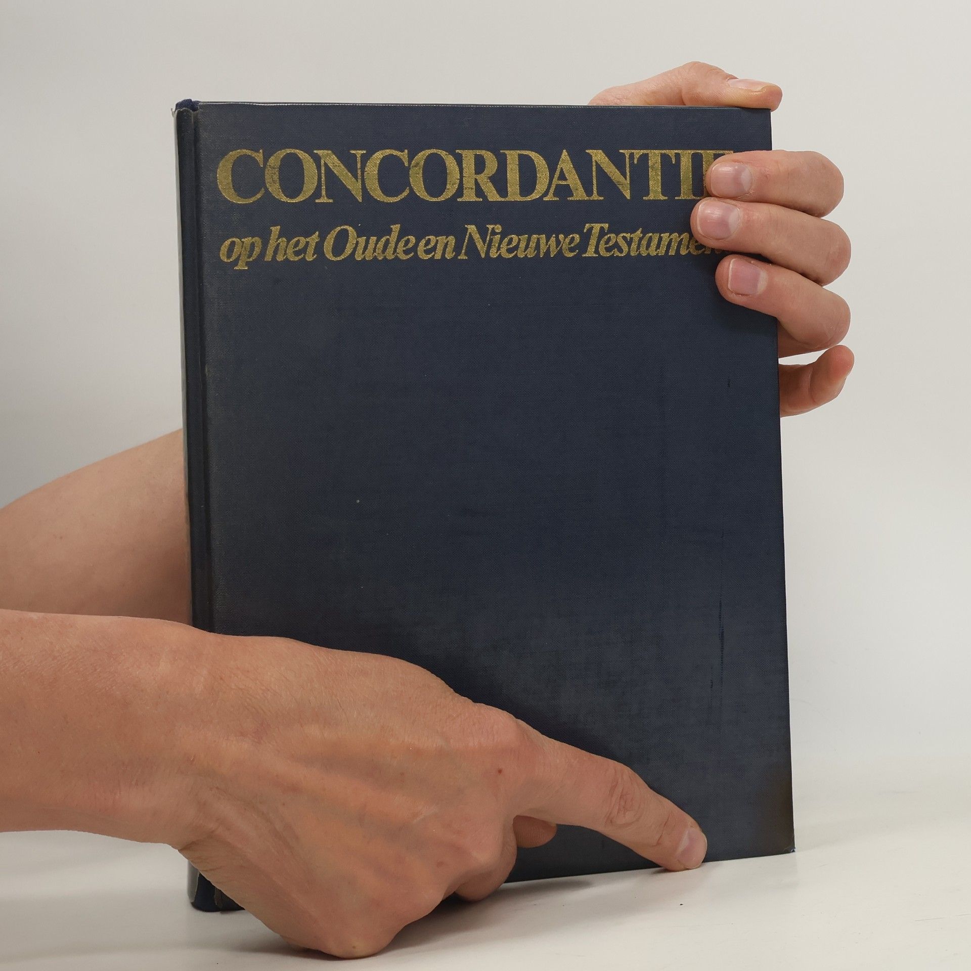 Simon Pieter Dee Concordantie op het Oude en Nieuwe Testament in de nieuwe vertaling van het Nederlandsch Bijbelgenootschap