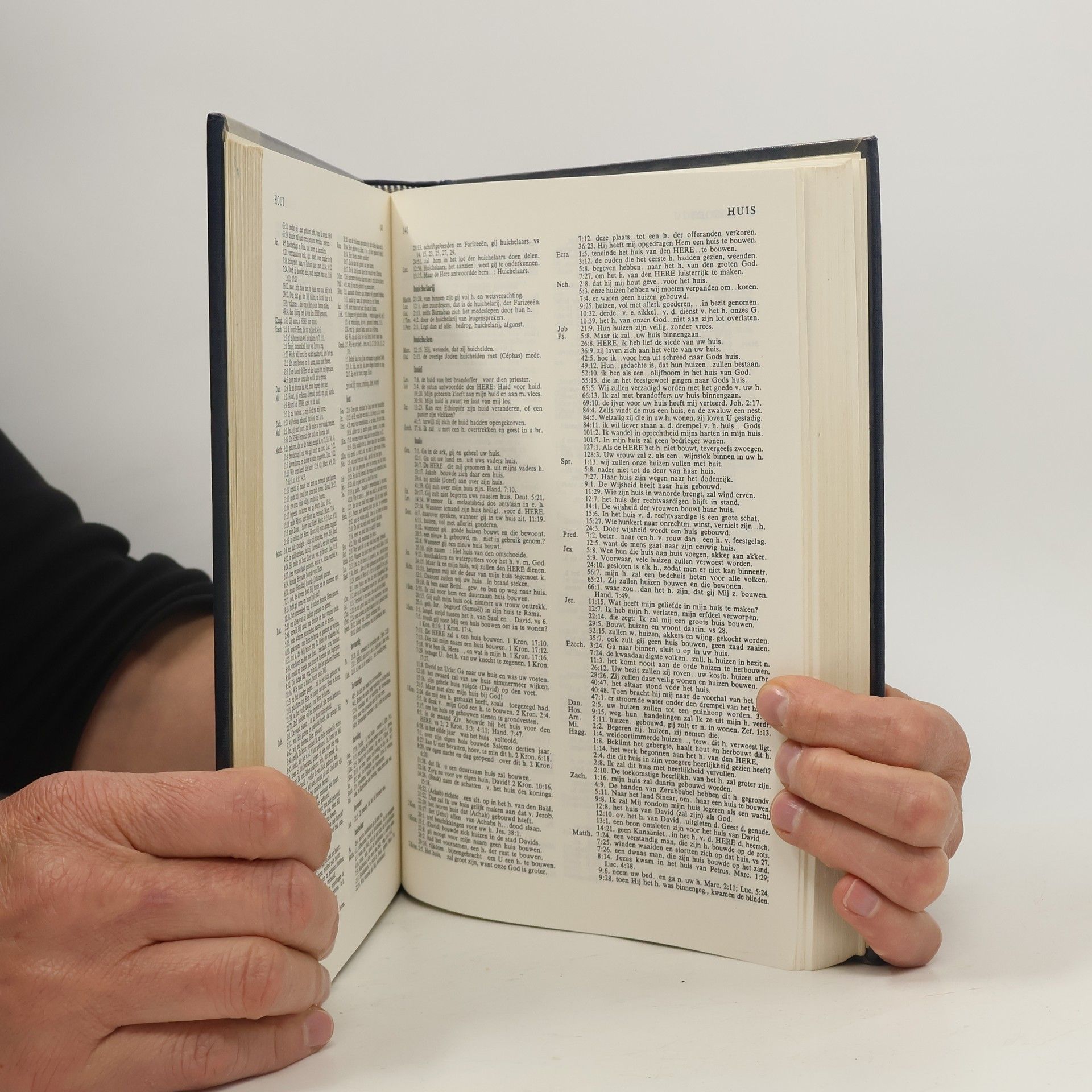 Simon Pieter Dee Concordantie op het Oude en Nieuwe Testament in de nieuwe vertaling van het Nederlandsch Bijbelgenootschap