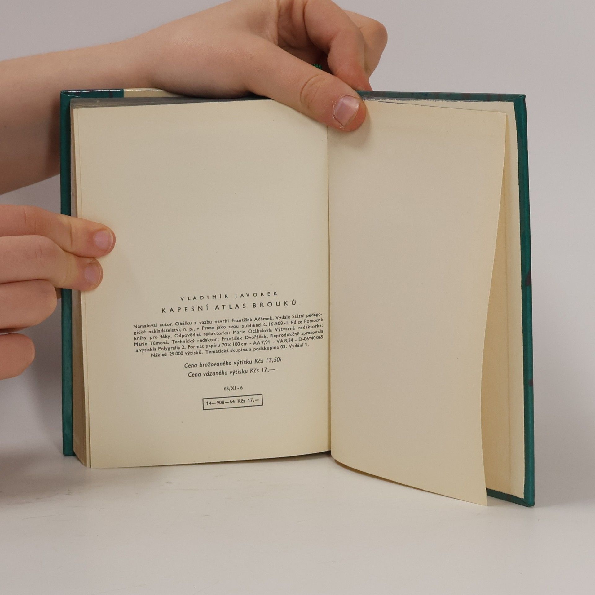 Vladimír Javorek Kapesní atlas brouků