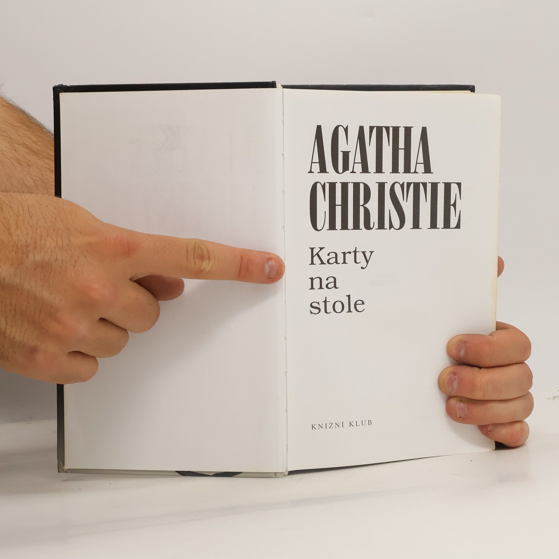 Agatha Christie Karty na stole