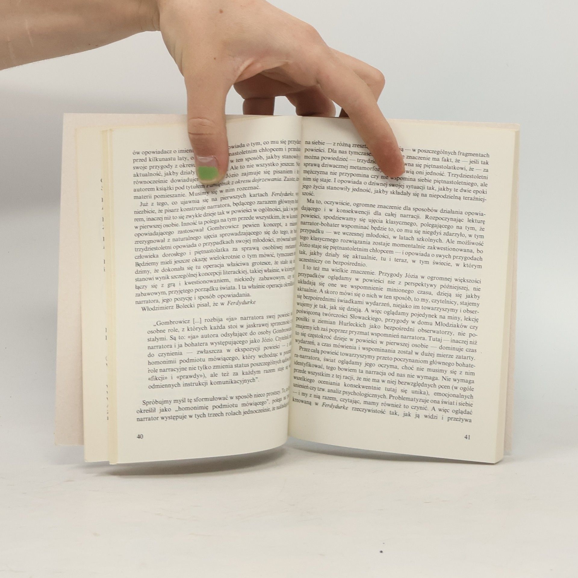 Michał Głowiński Biblioteka analiz literackich: „Ferdydurke” Witolda Gombrowicza