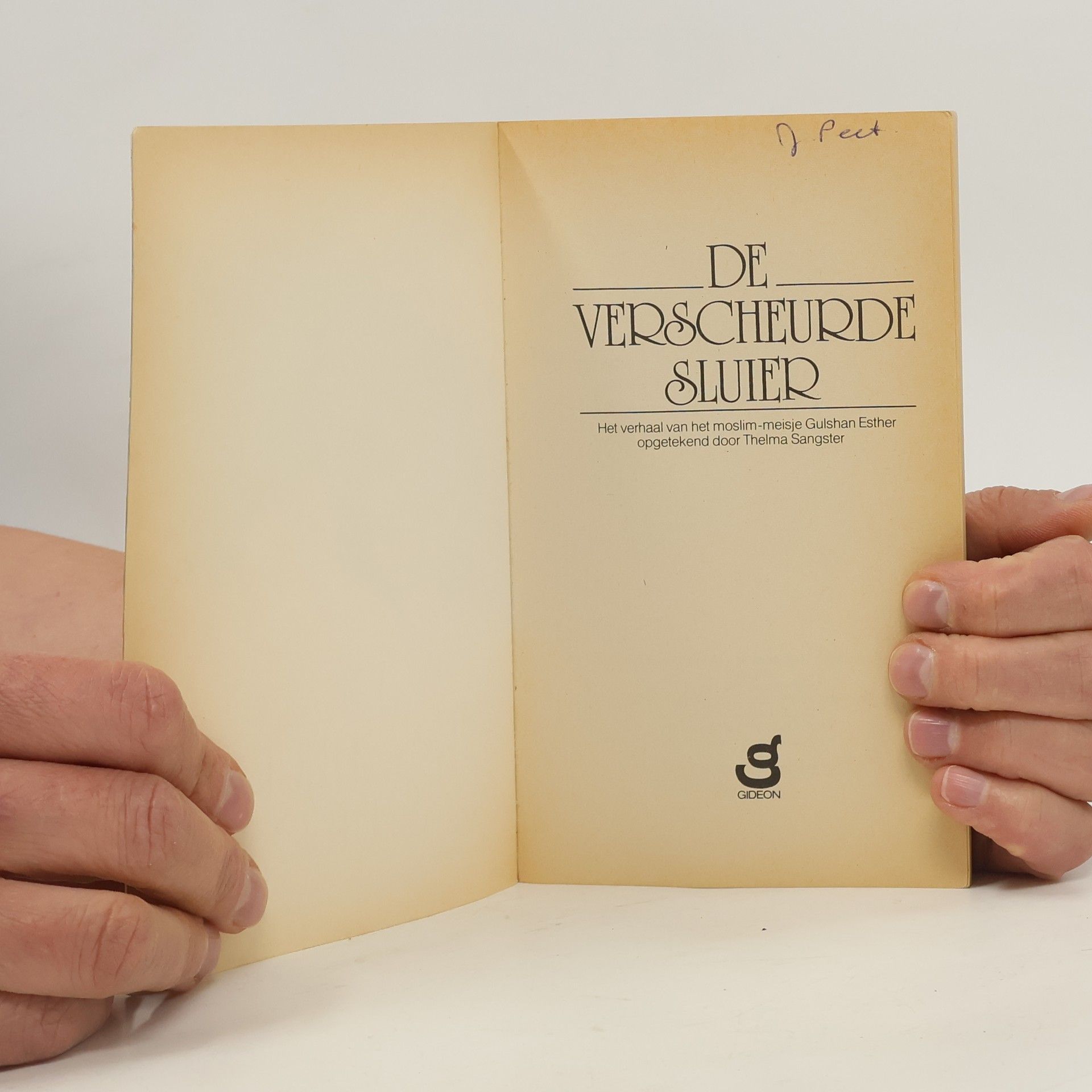 Thelma Sangster De verscheurde sluier