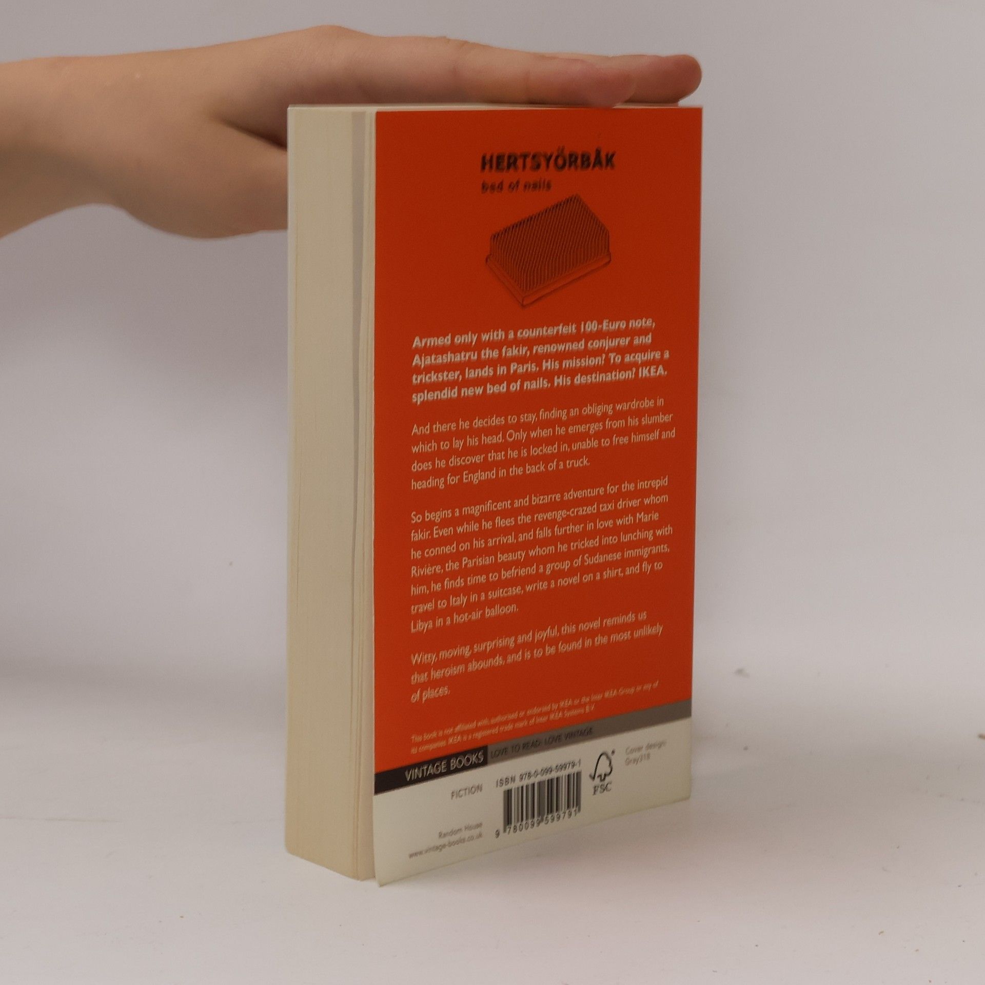 Romain Puértolas The extraordinary journey of the fakir who got trapped in an Ikea wardrobe