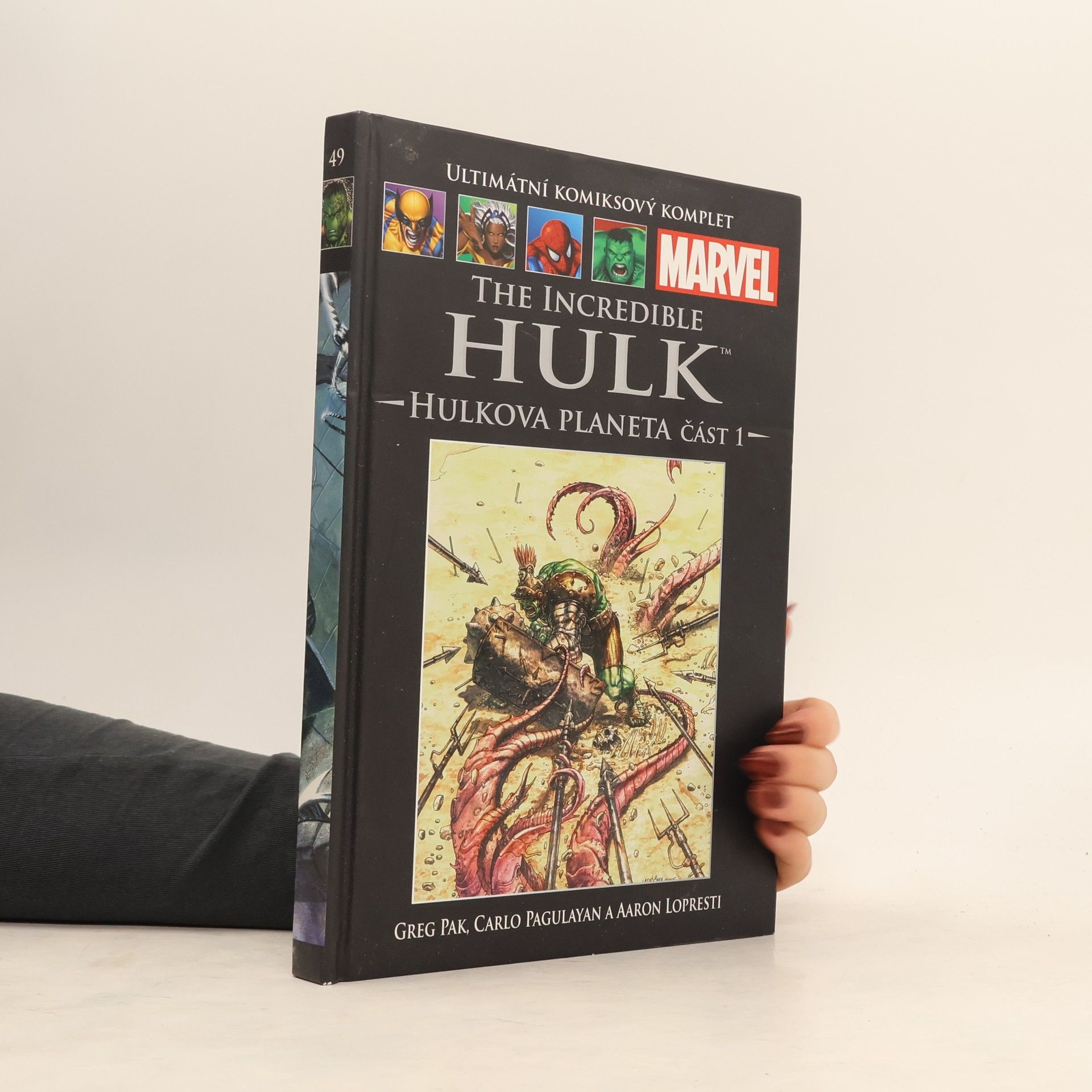 Carlo Pagulayan Ultimátní komiksový komplet 49. The Incredible Hulk. Hulkova planeta část 1