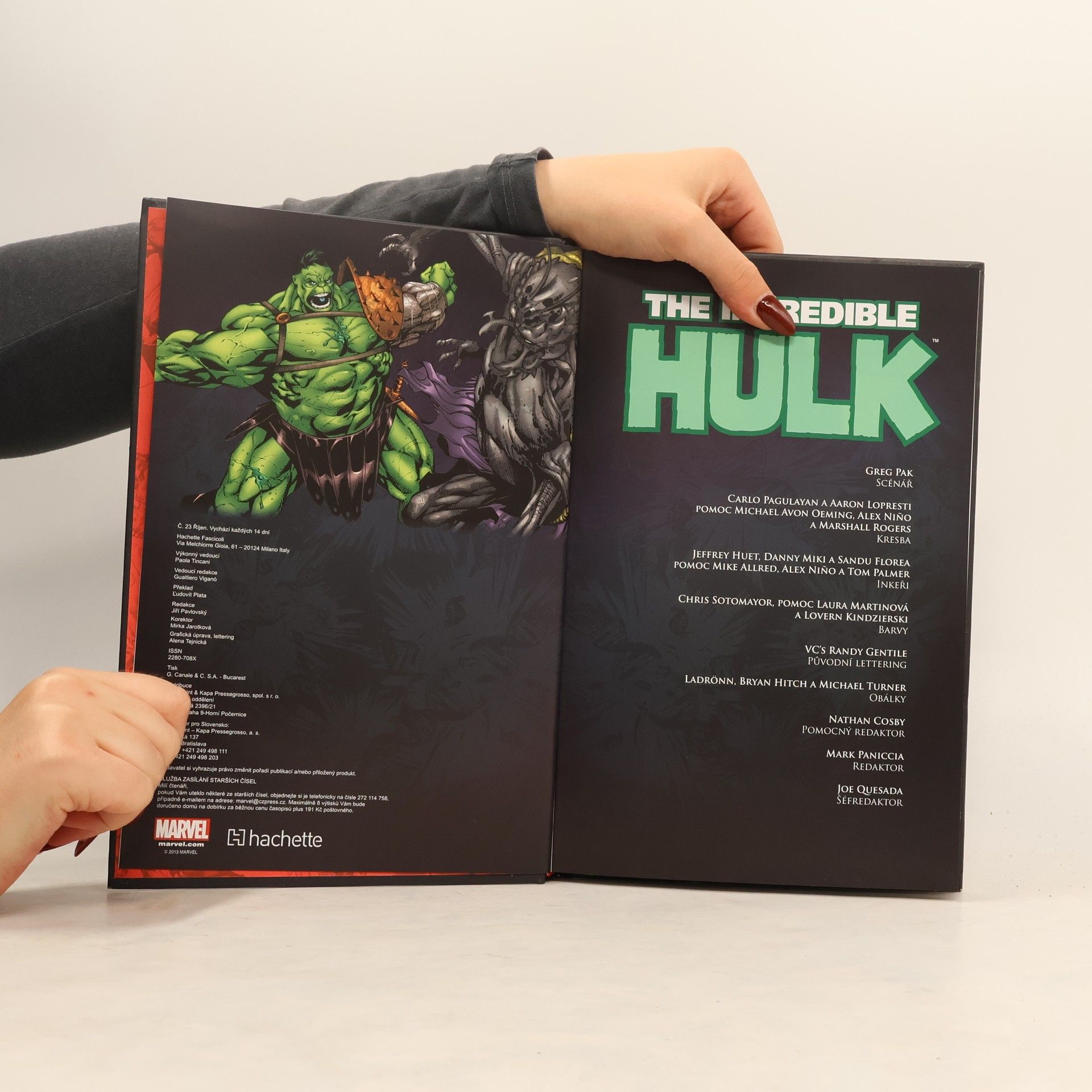 Greg Pak Ultimátní komiksový komplet 49. The Incredible Hulk. Hulkova planeta část 1