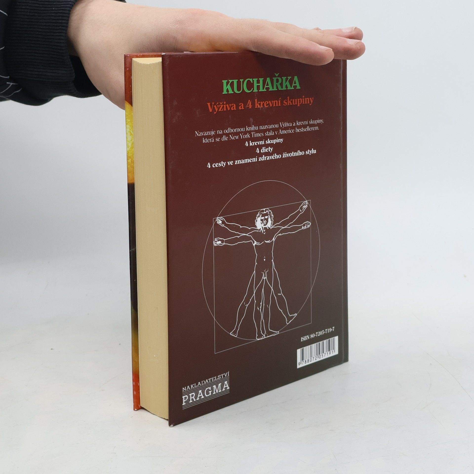 Peter J. d'Adamo Kuchařka. Výživa a 4 krevní skupiny