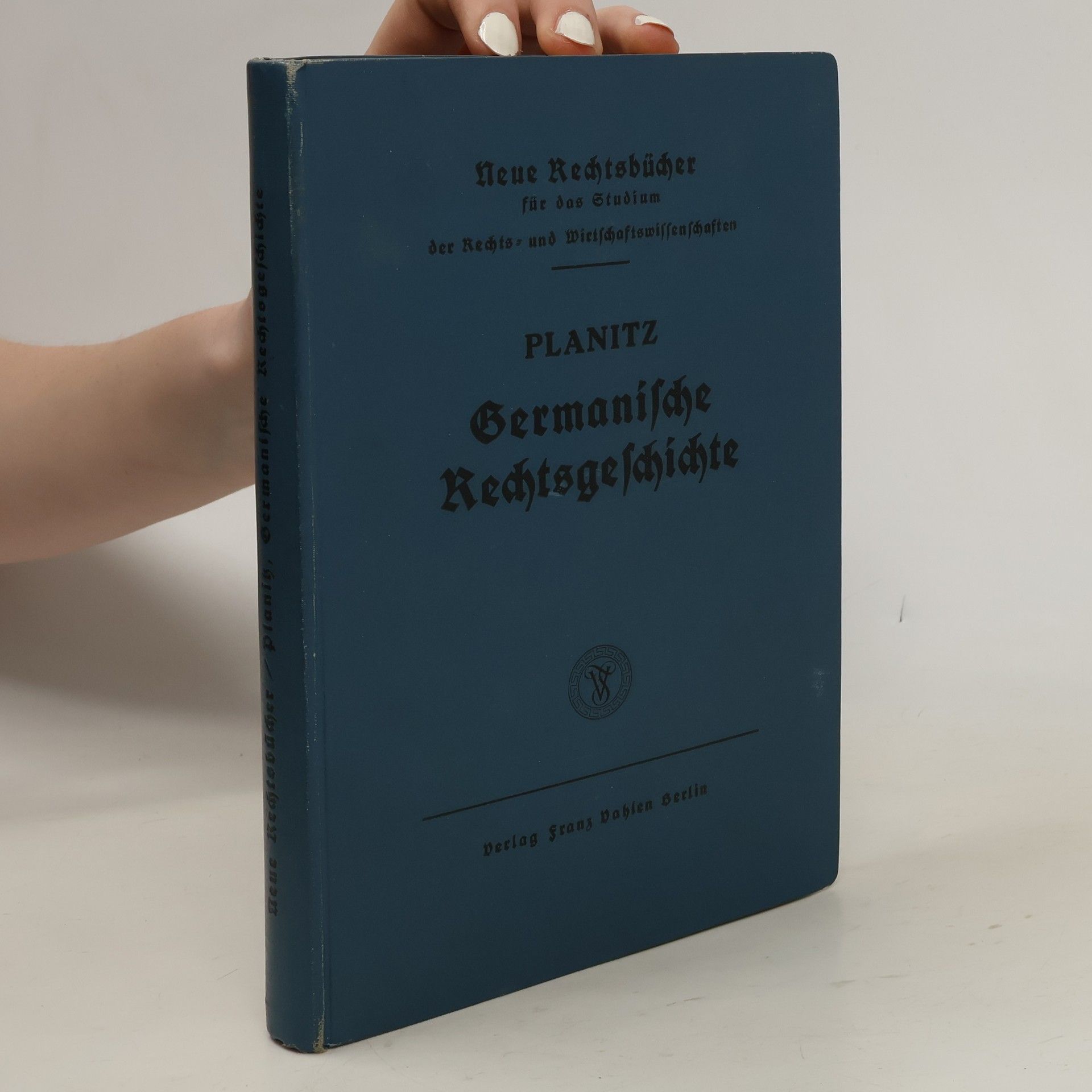 Hans Planitz Germanische Rechtsgeschichte
