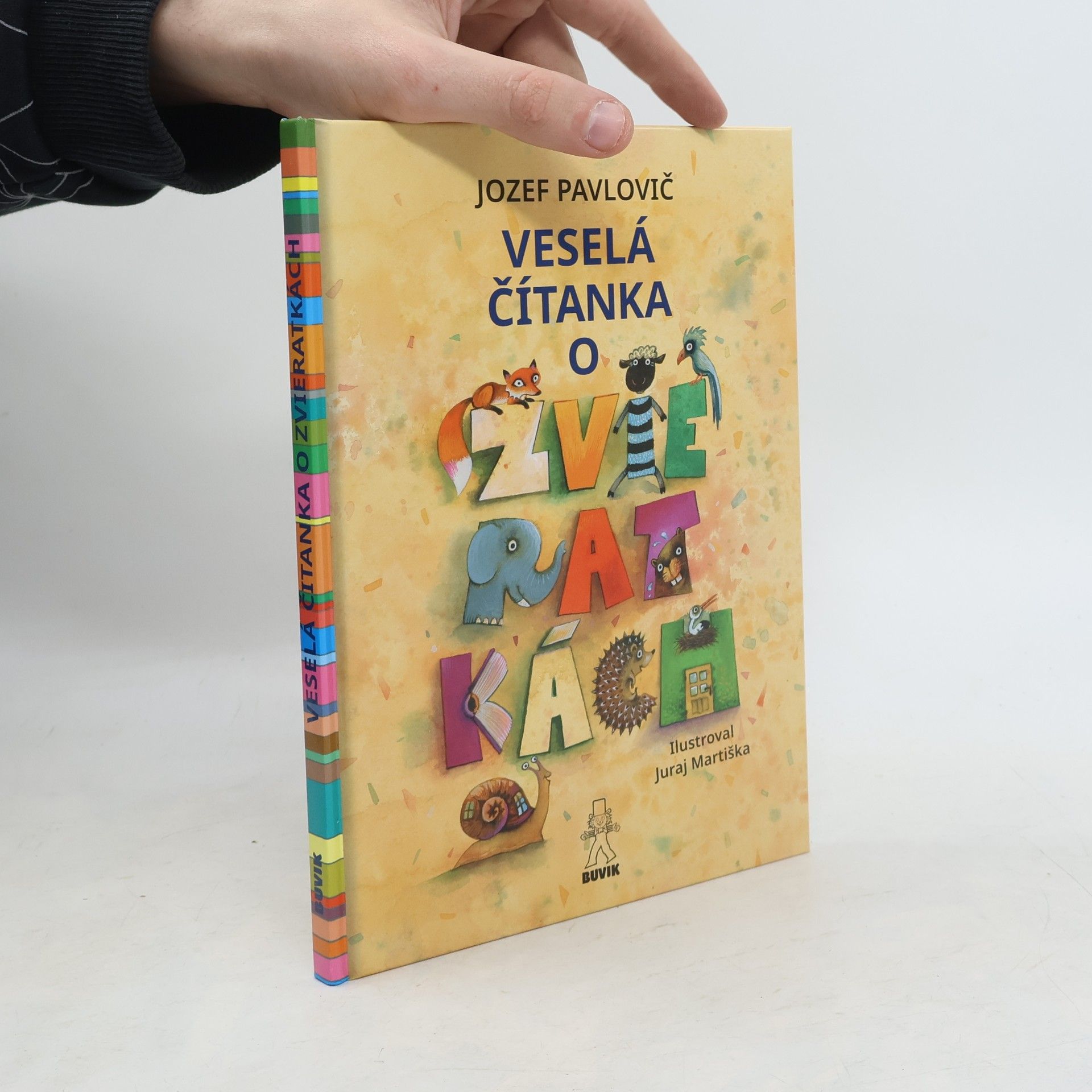 Jozef Pavlovič Veselá čítanka o zvieratkách
