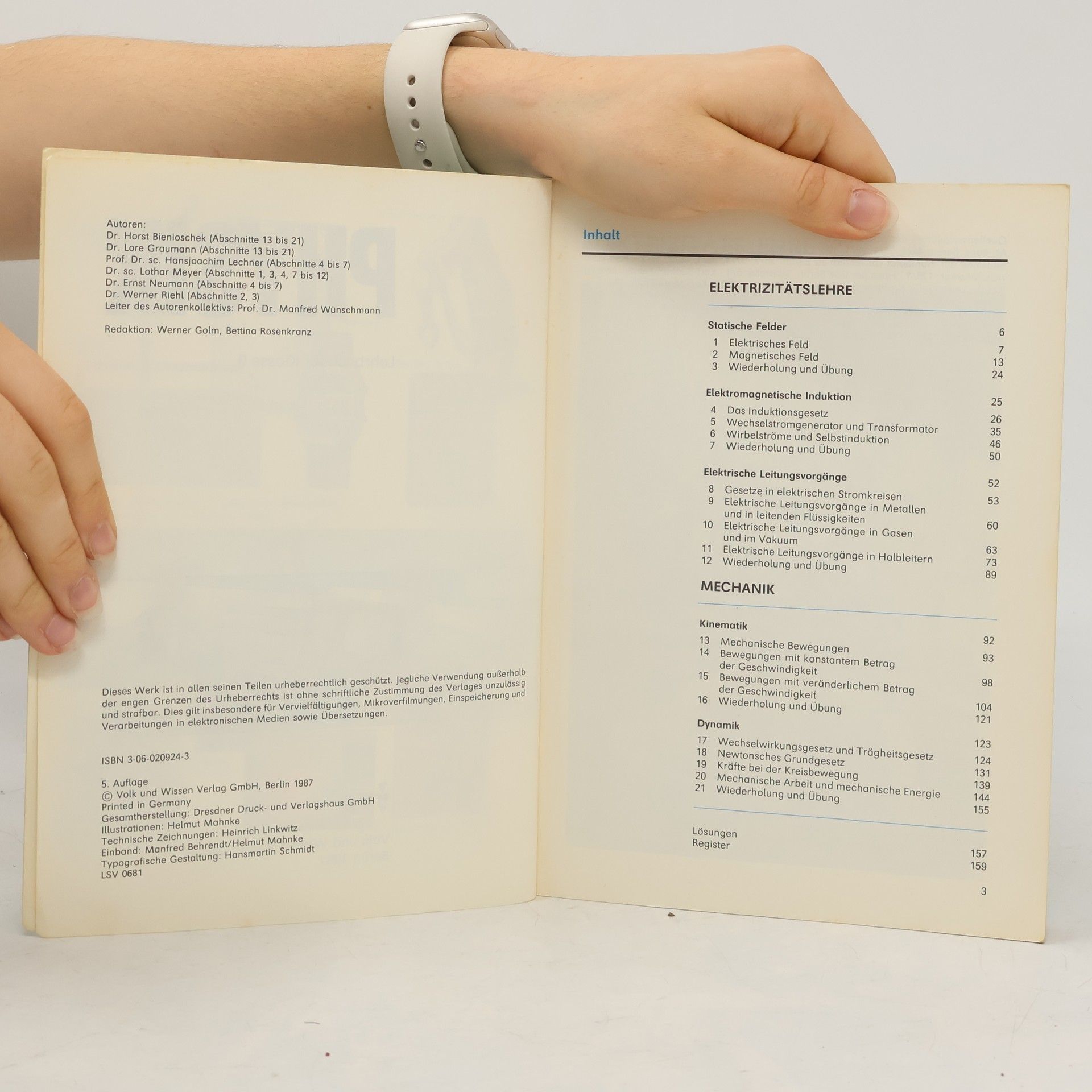 H. Bienioschek Physik