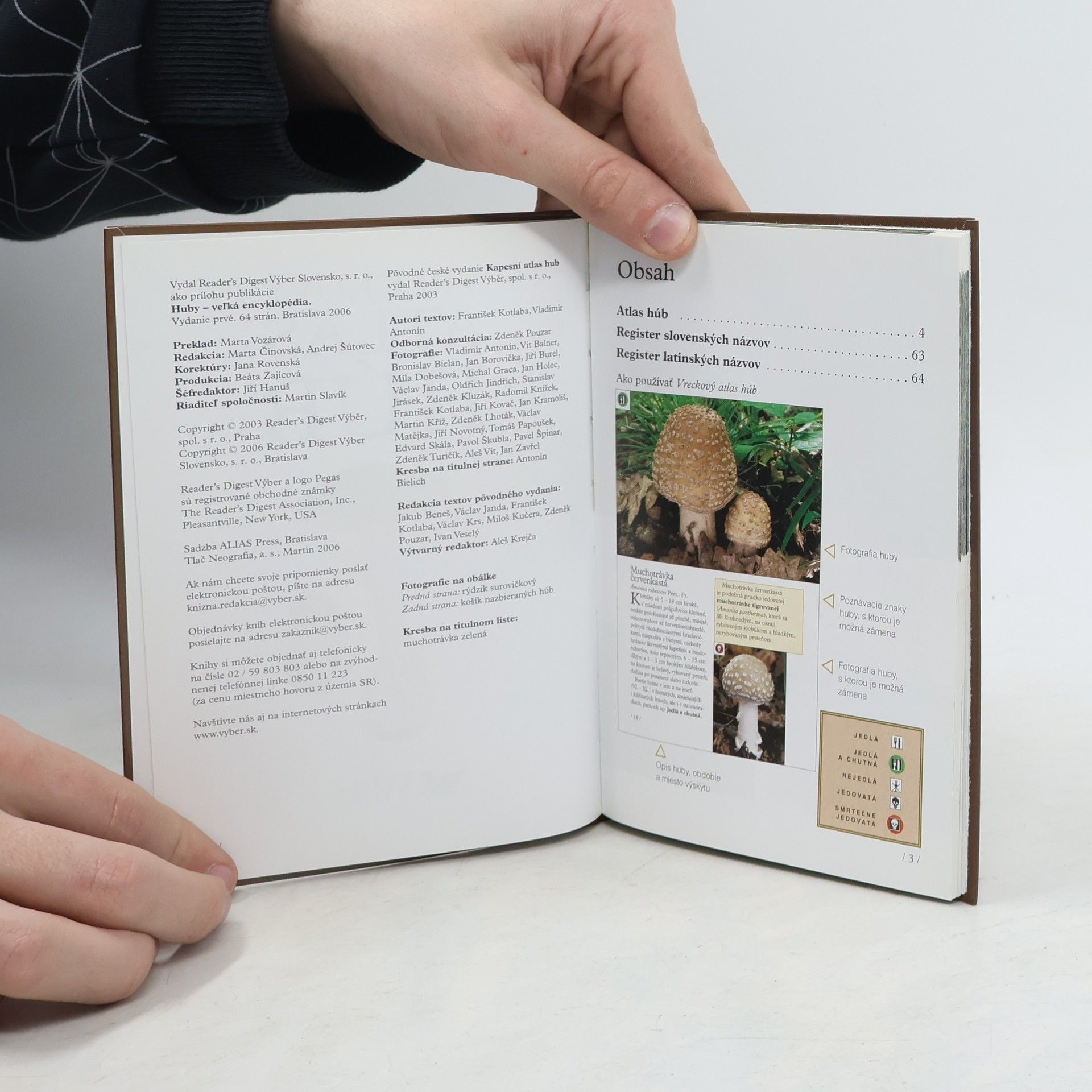 Collectif d'auteurs Vreckový atlas húb