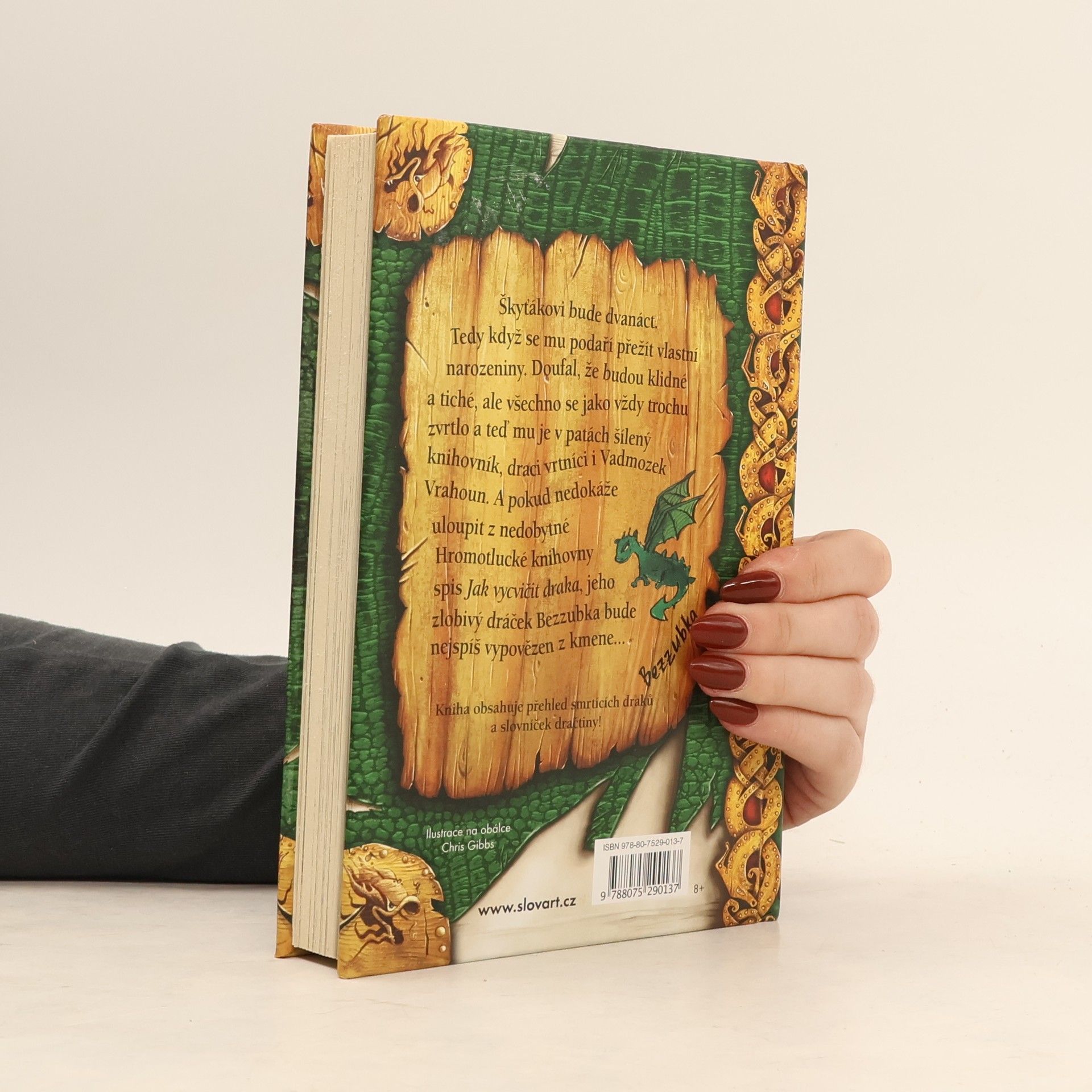 Cressida Cowell Škyťák Šelmovská Štika III. Kniha 6. Hrdinův atlas smrtících draků
