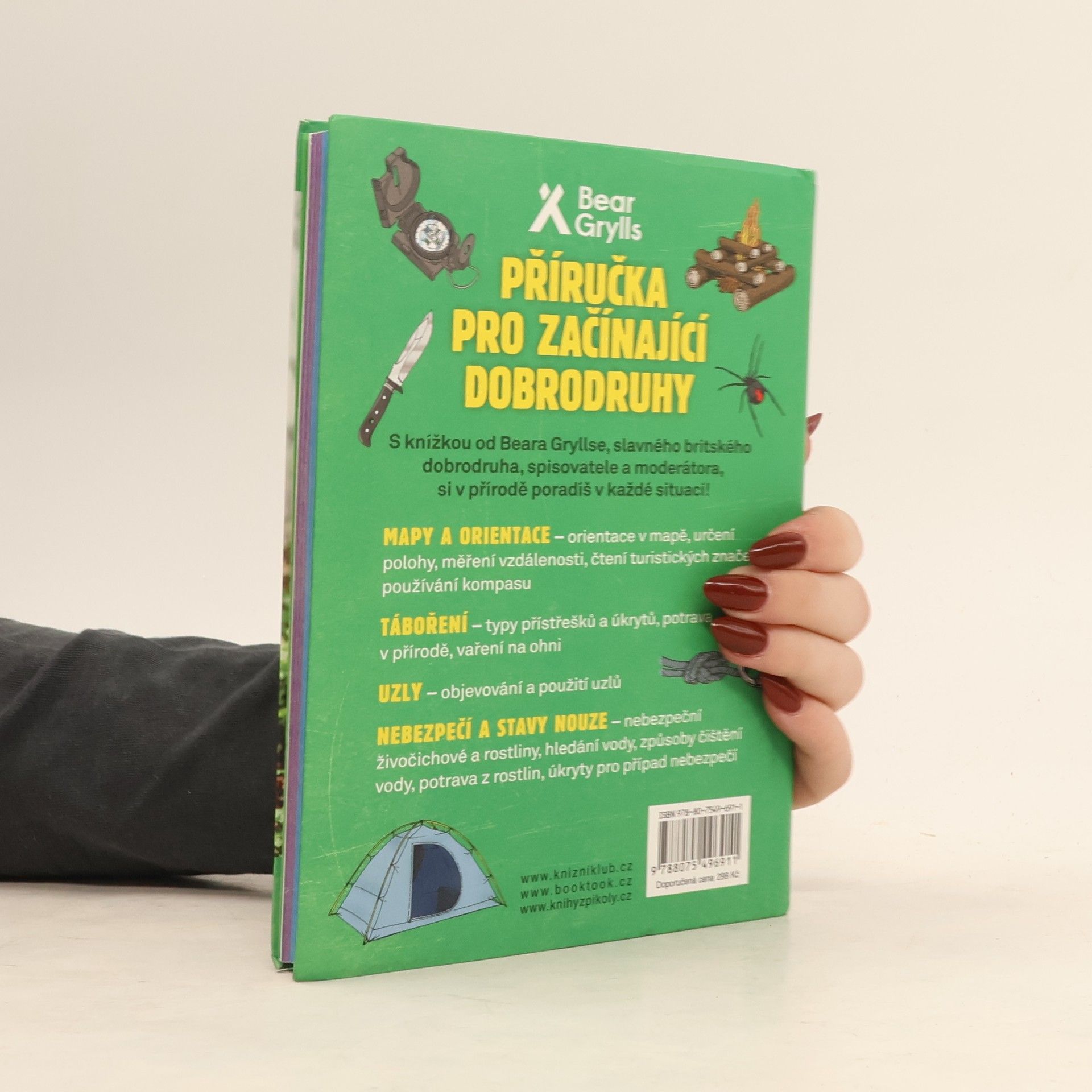 Bear Grylls Příručka pro začínající dobrodruhy