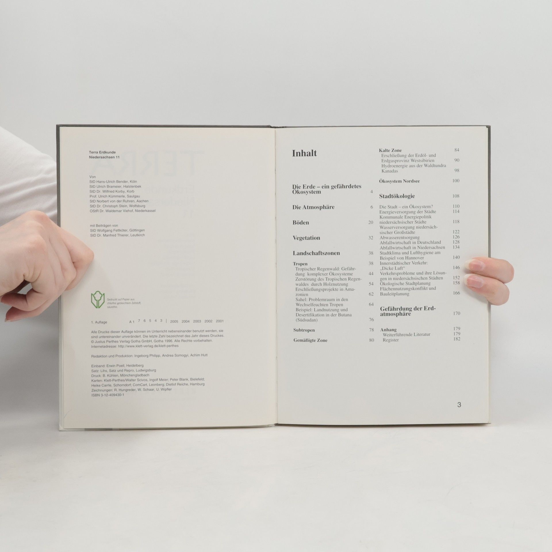 Hans-Ulrich Bender Terra - Erdkunde