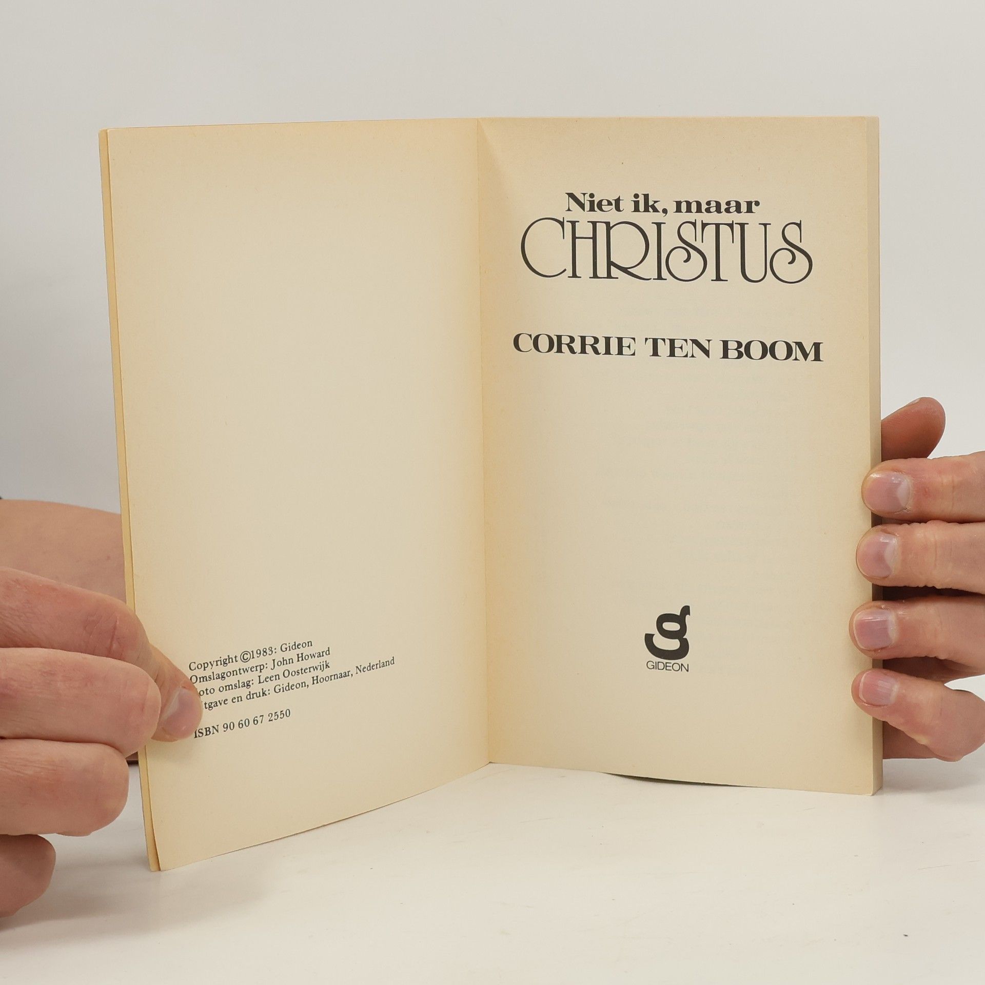 Corrie ten Boom Niet ik, maar Christus