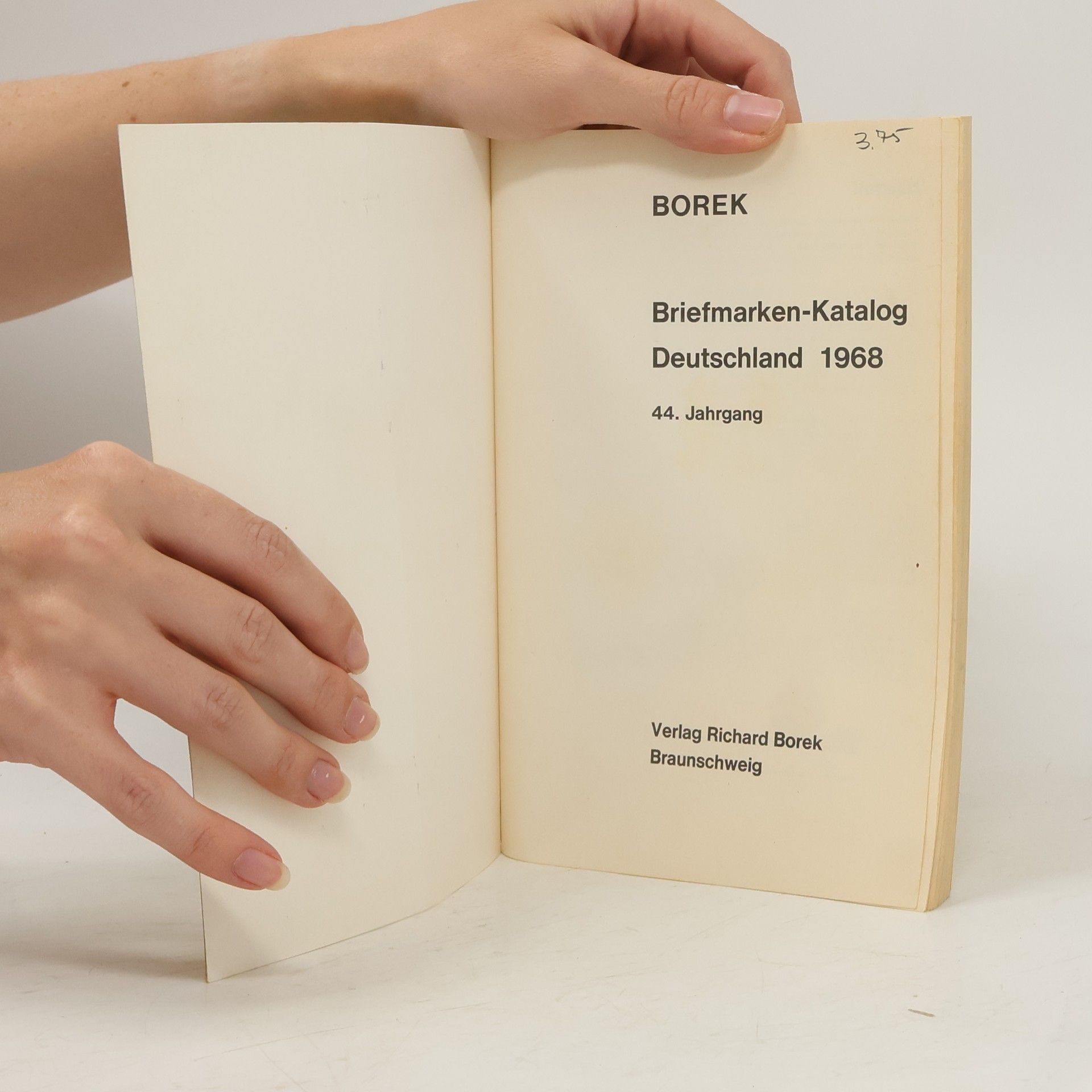 Collectif d'auteurs Briefmarken-Katalog Deutschland 1968