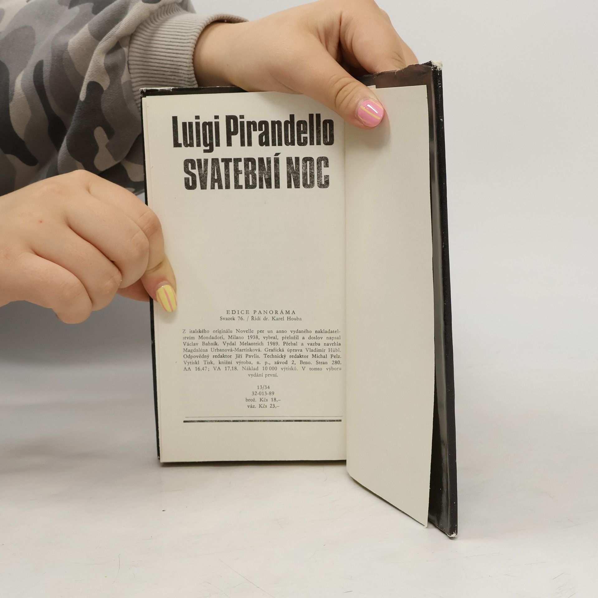 Luigi Pirandello Svatební noc