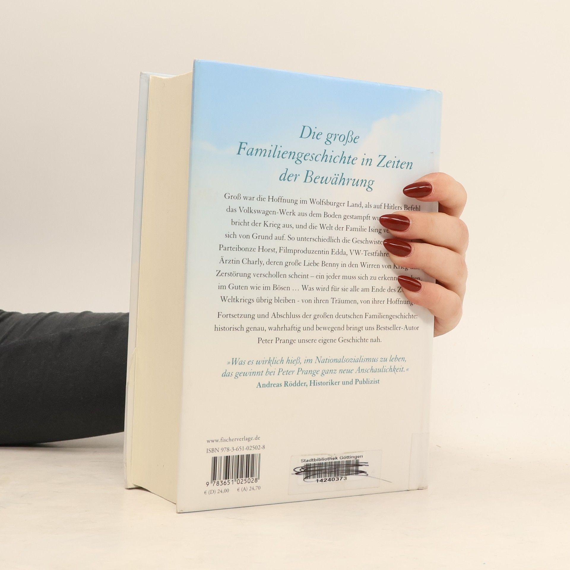 Peter Prange Am Ende die Hoffnung