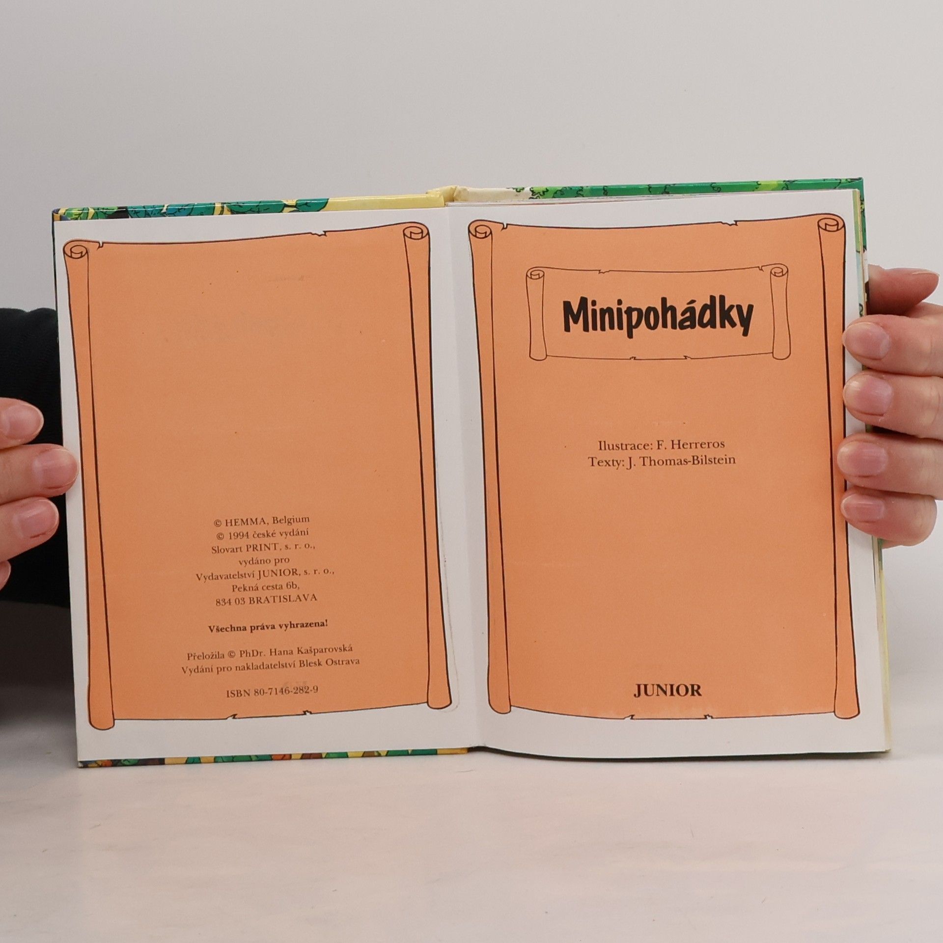 Jacques ThomasBilstein Minipohádky 3