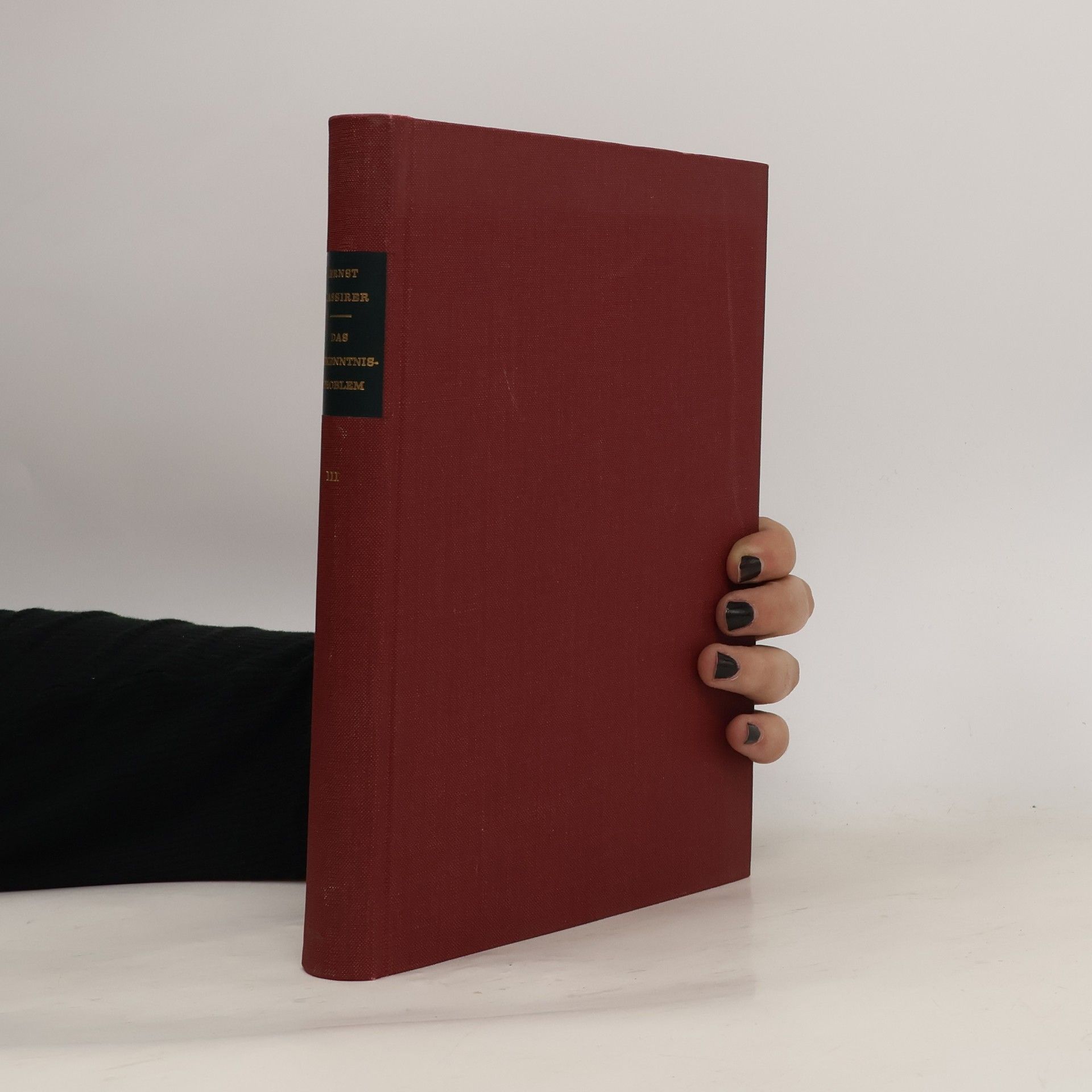 Das Erkentnisproblem in der Philosophie und Wissenschaft der neueren Zeit. III. Band