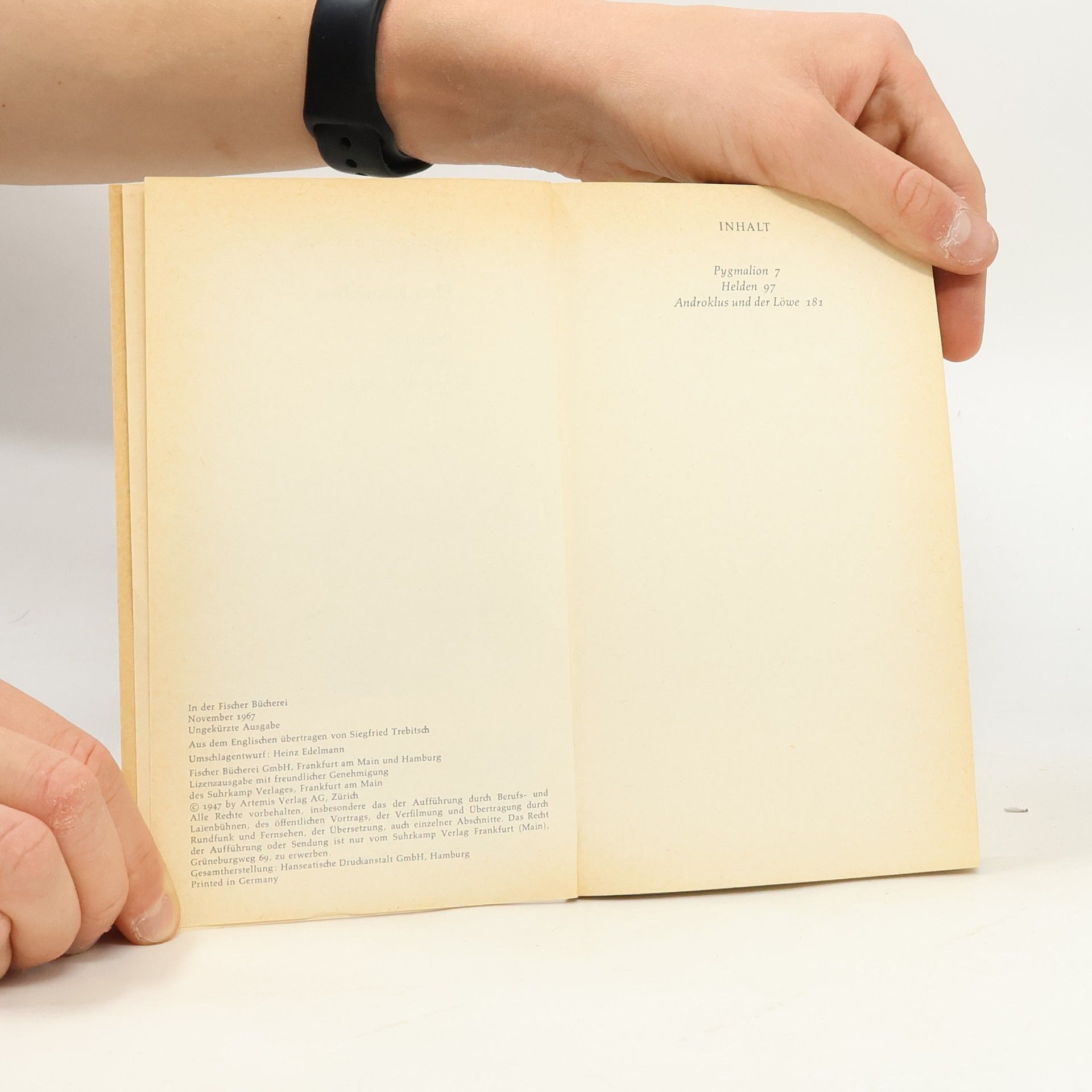 George Bernard Shaw Drei Komödien