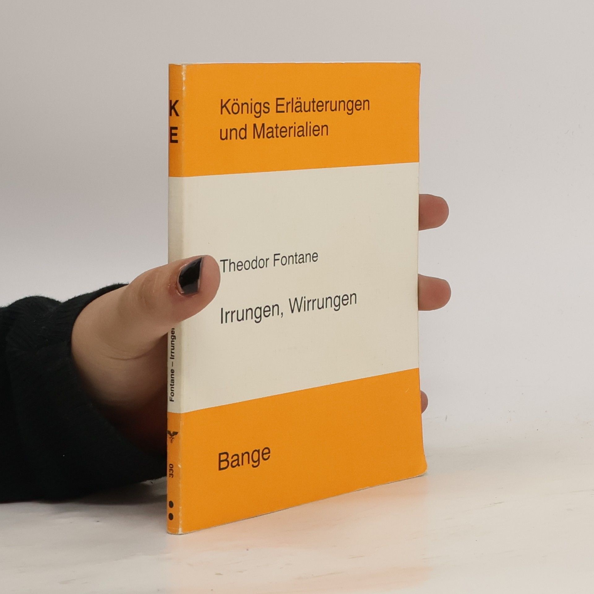 Klaus Becker Erläuterungen zu Theodor Fontane, Irrungen, Wirrungen