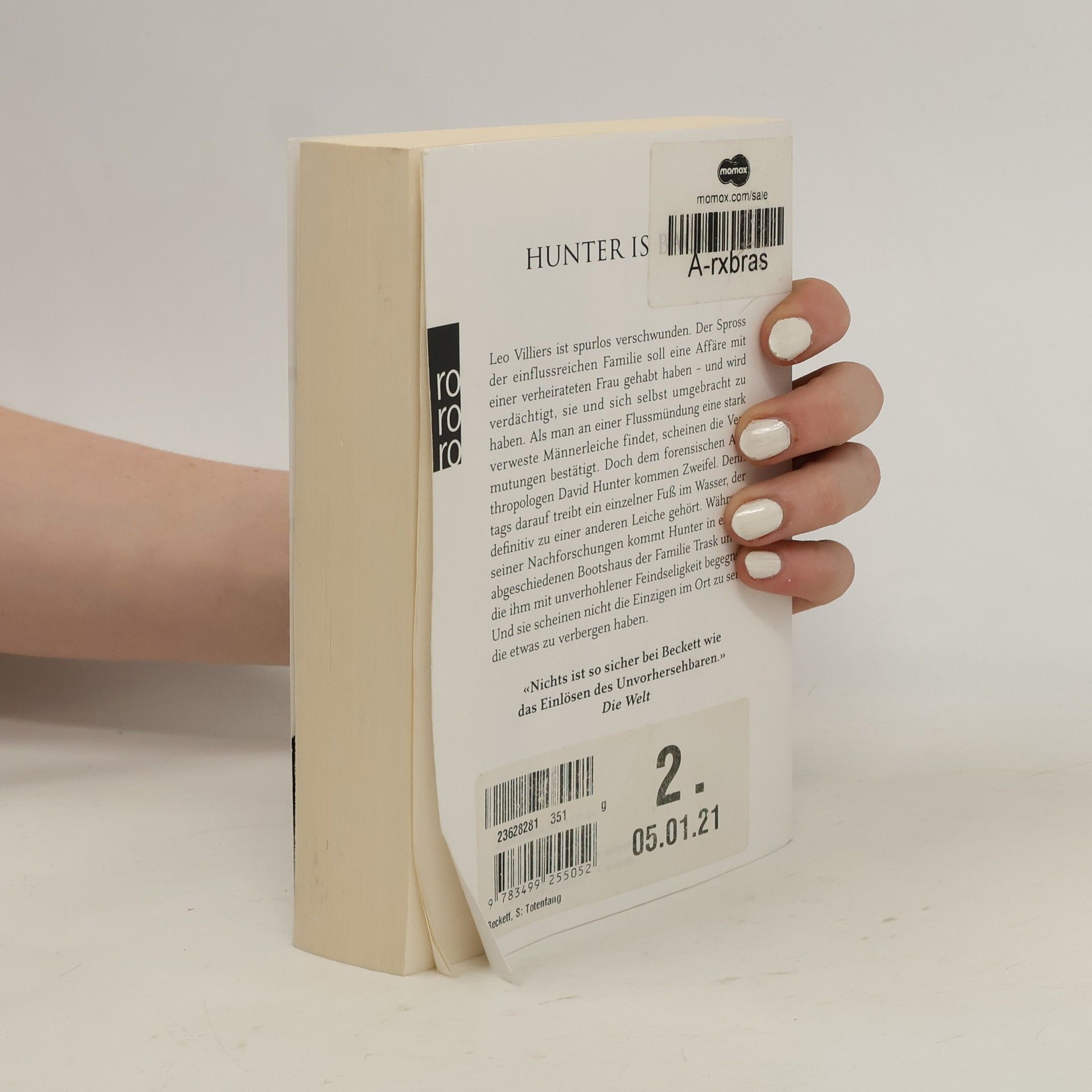 Simon Beckett Totenfang