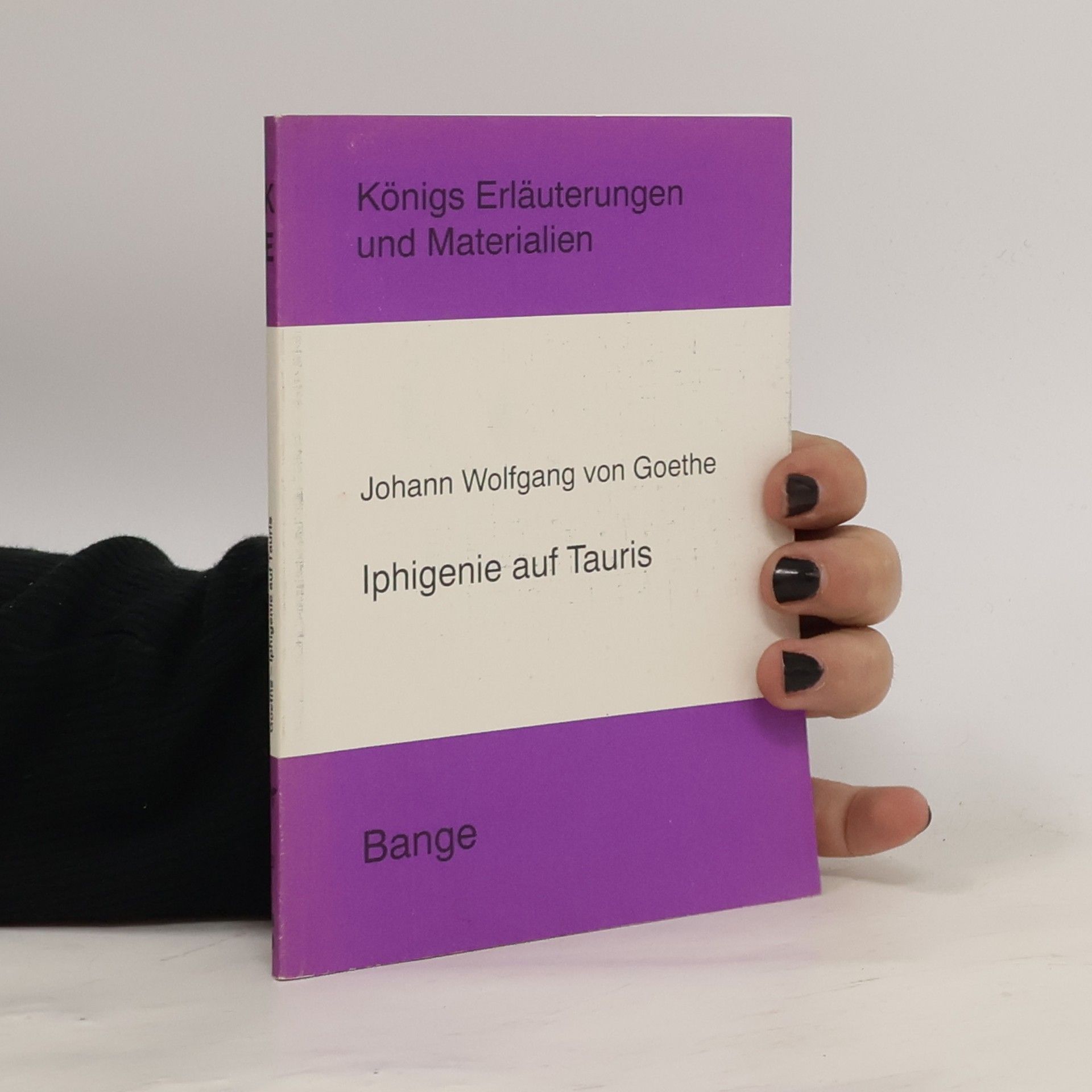 Gerd Every Zu Goethes 'Iphigenie auf Tauris'