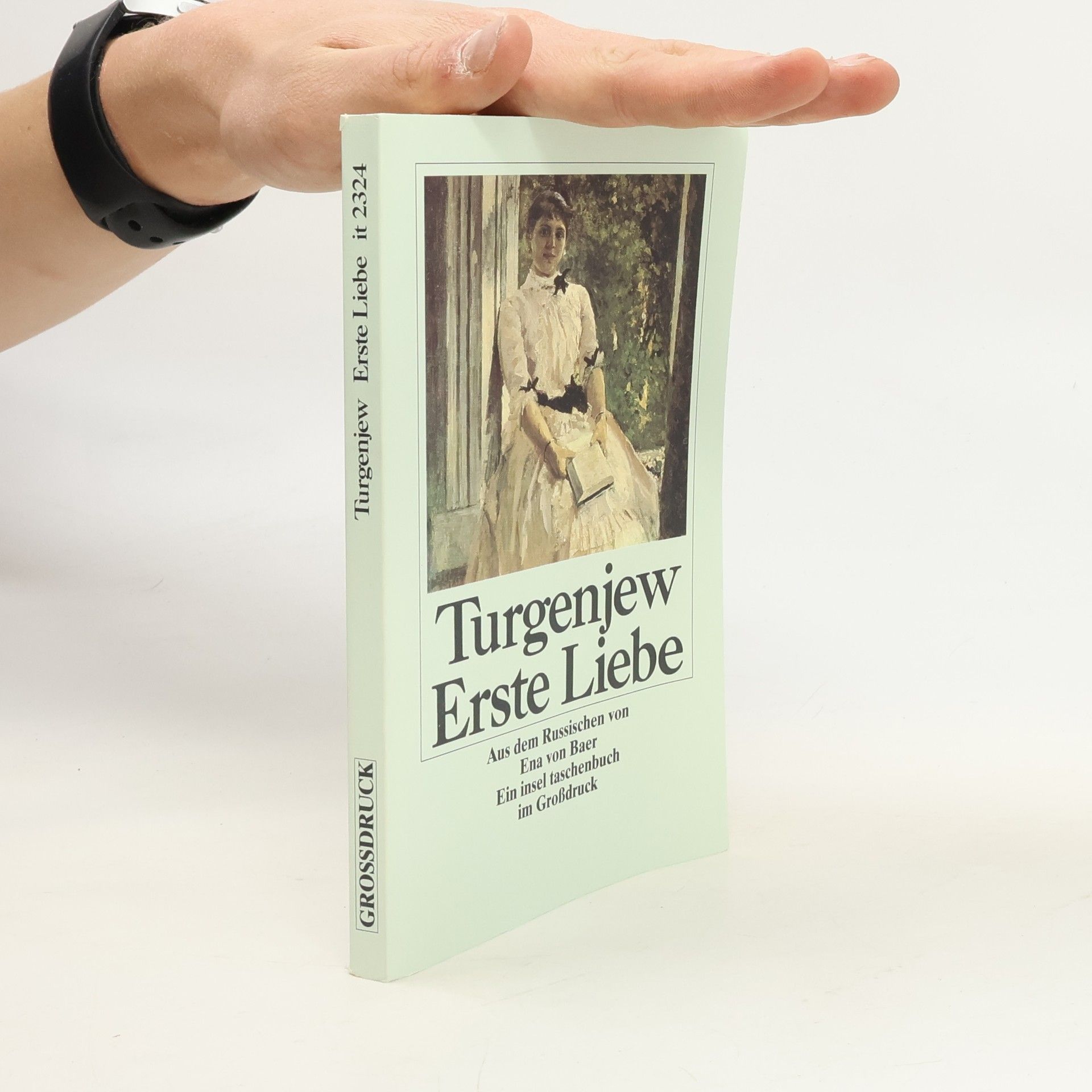 Turgenev Ivan Sergeevich Erste Liebe. Großdruck.