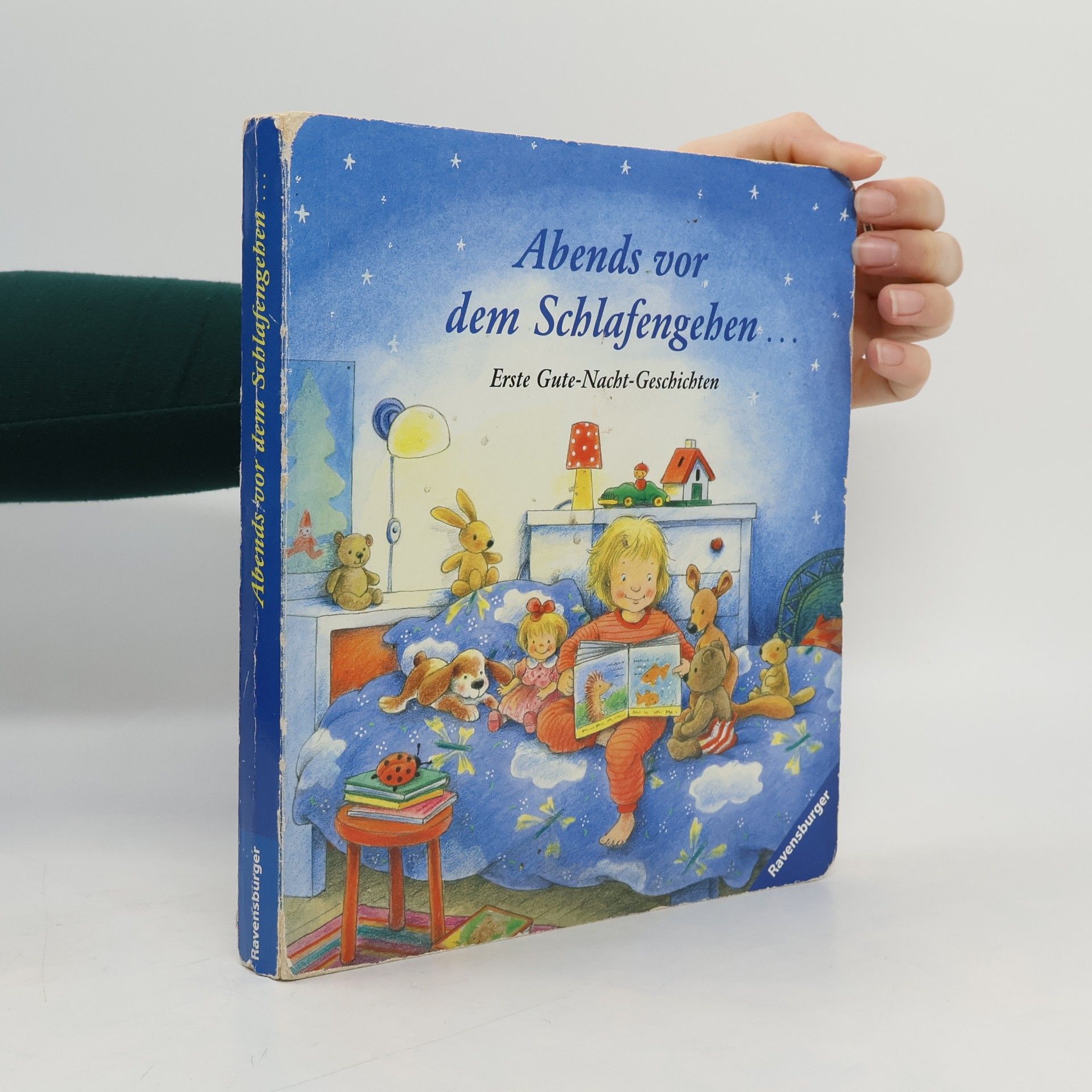 Ingrid Kellner Abends vor dem Schlafengehen ...