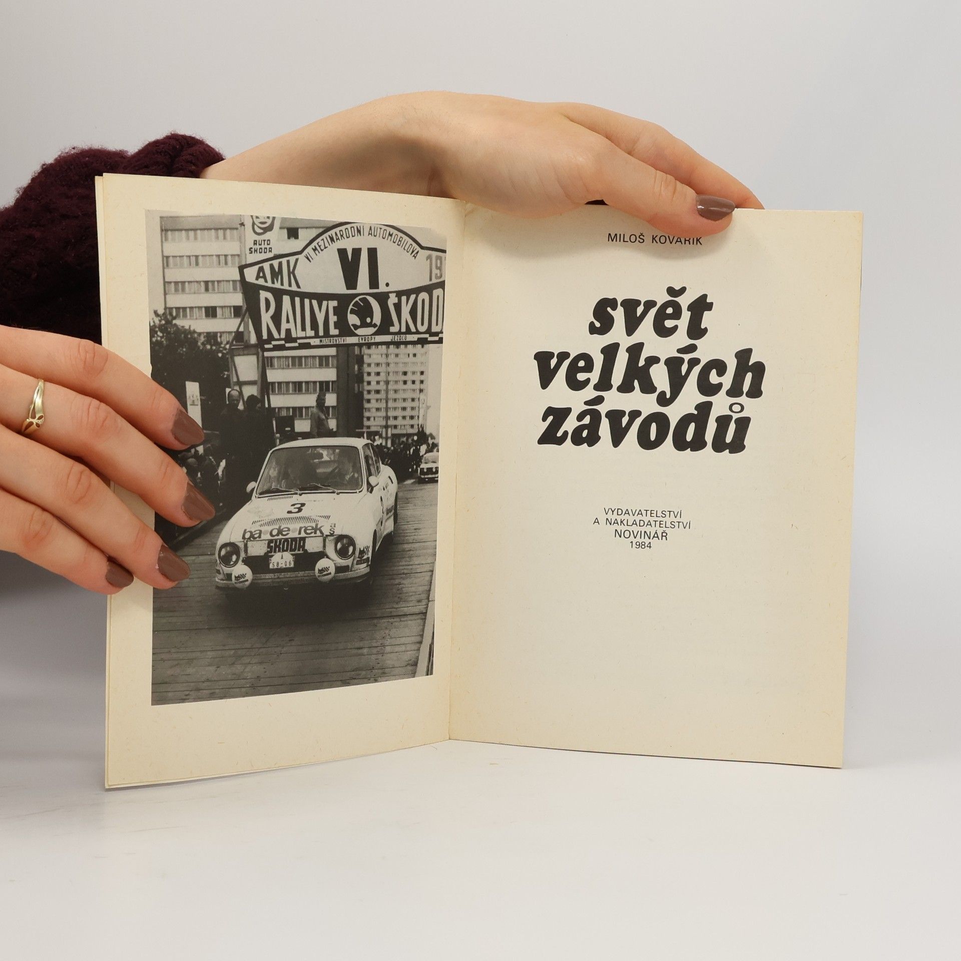 Miloš Kovářík Svět velkých závodů