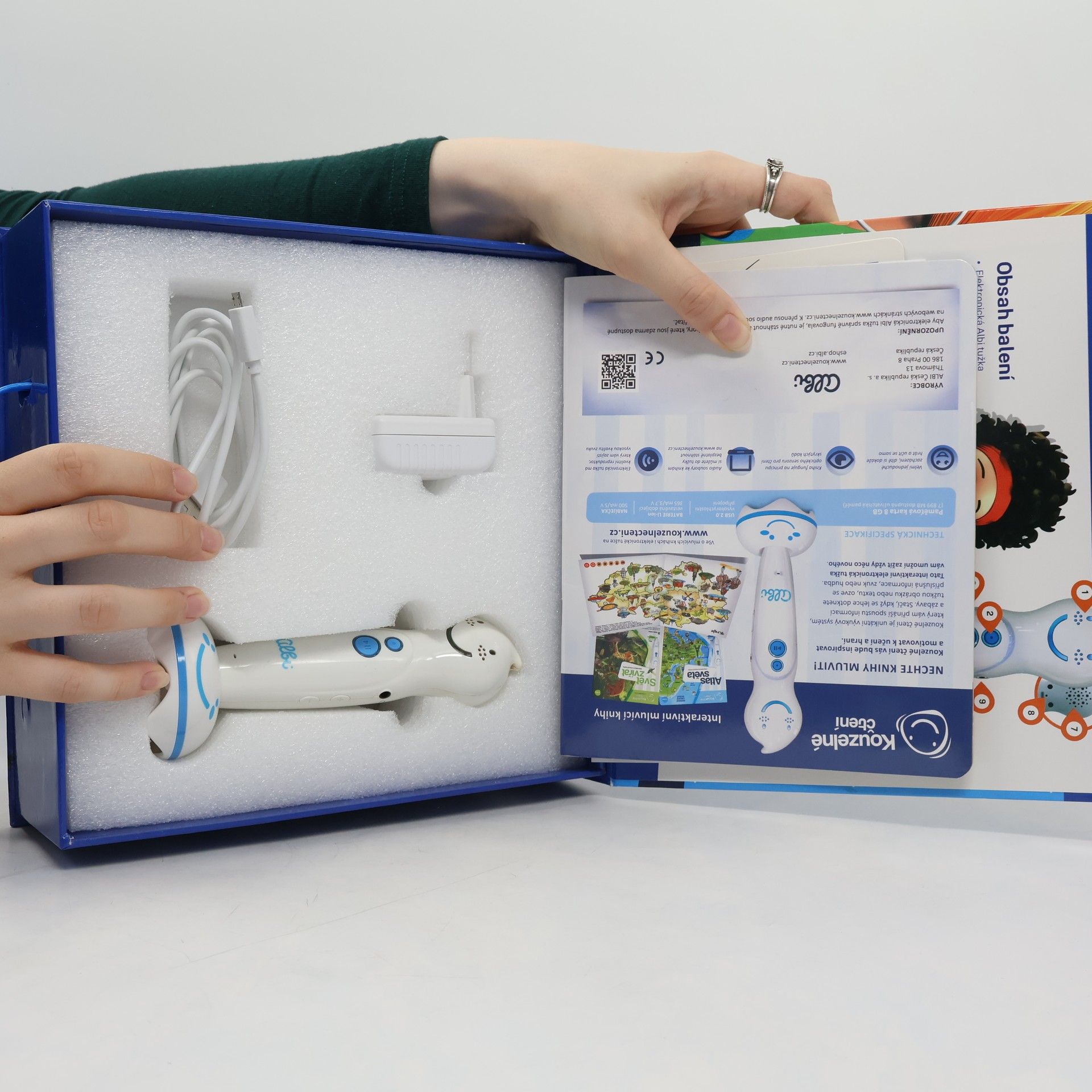 Various authors Hravé učení. Elektronická Albi tužka s knihou