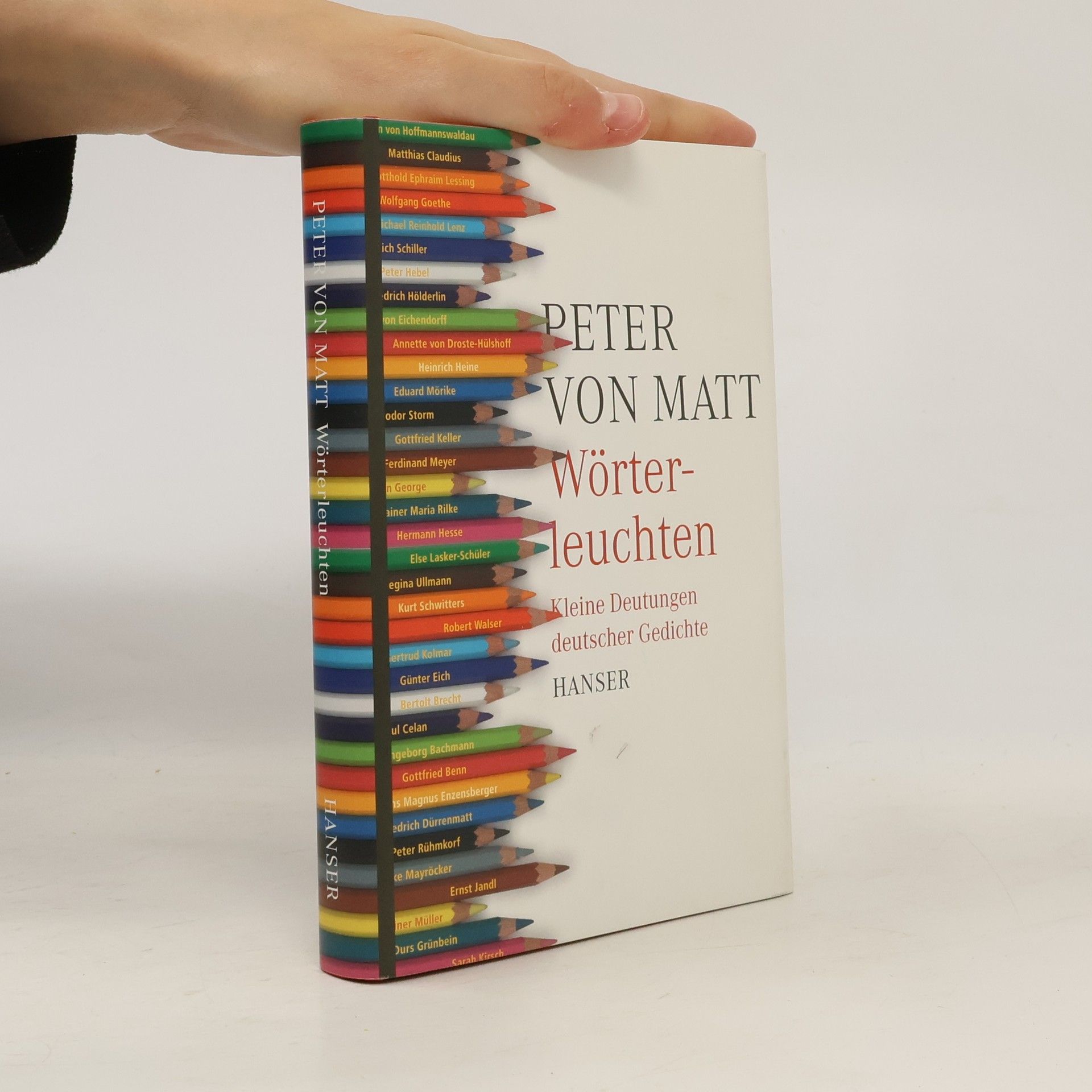 Peter von Matt Wörterleuchten