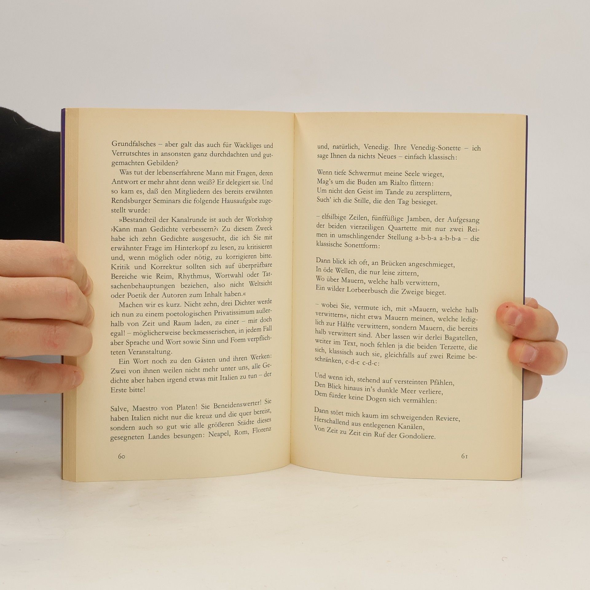 Robert Gernhardt Gedanken zum Gedicht