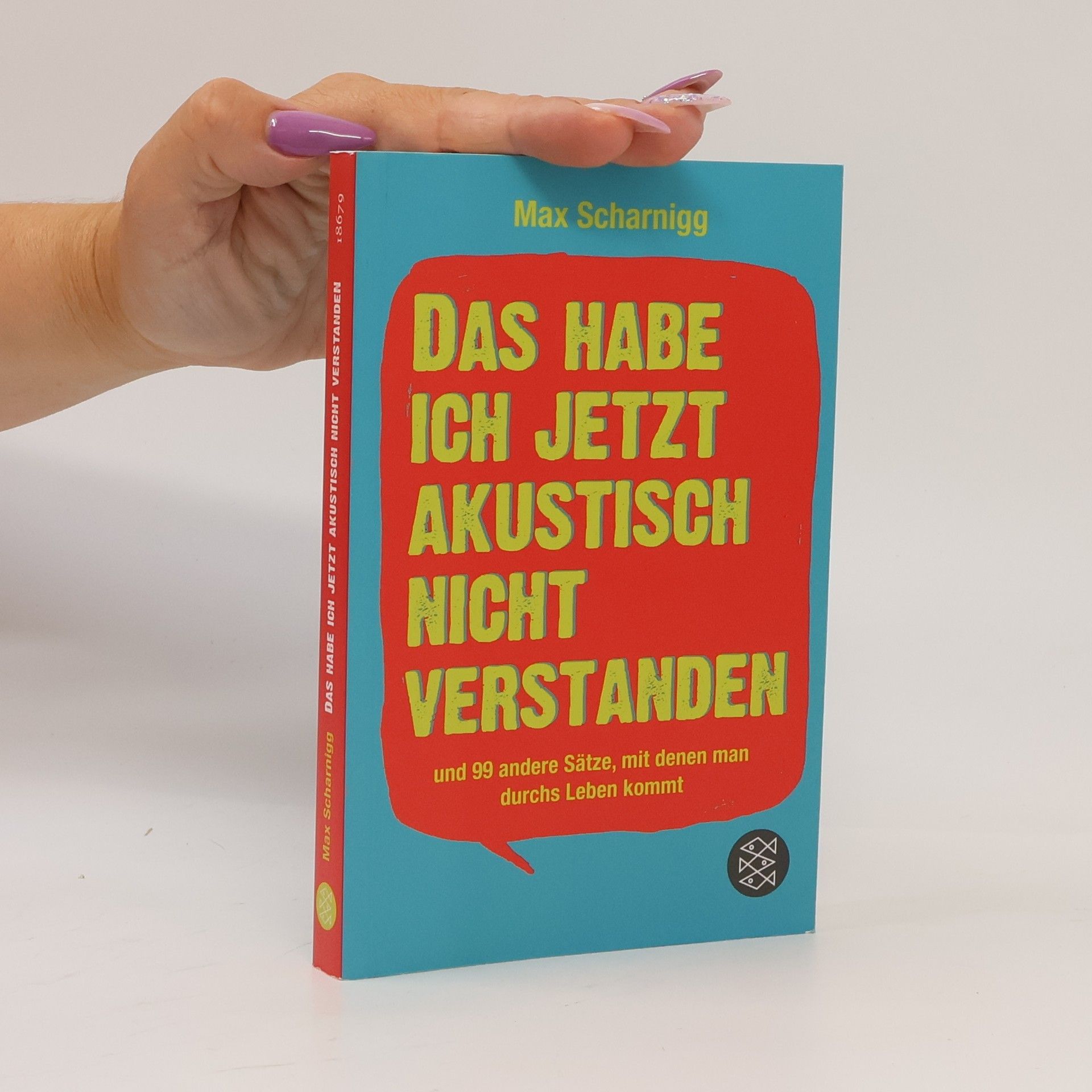 Max Scharnigg Das habe ich jetzt akustisch nicht verstanden
