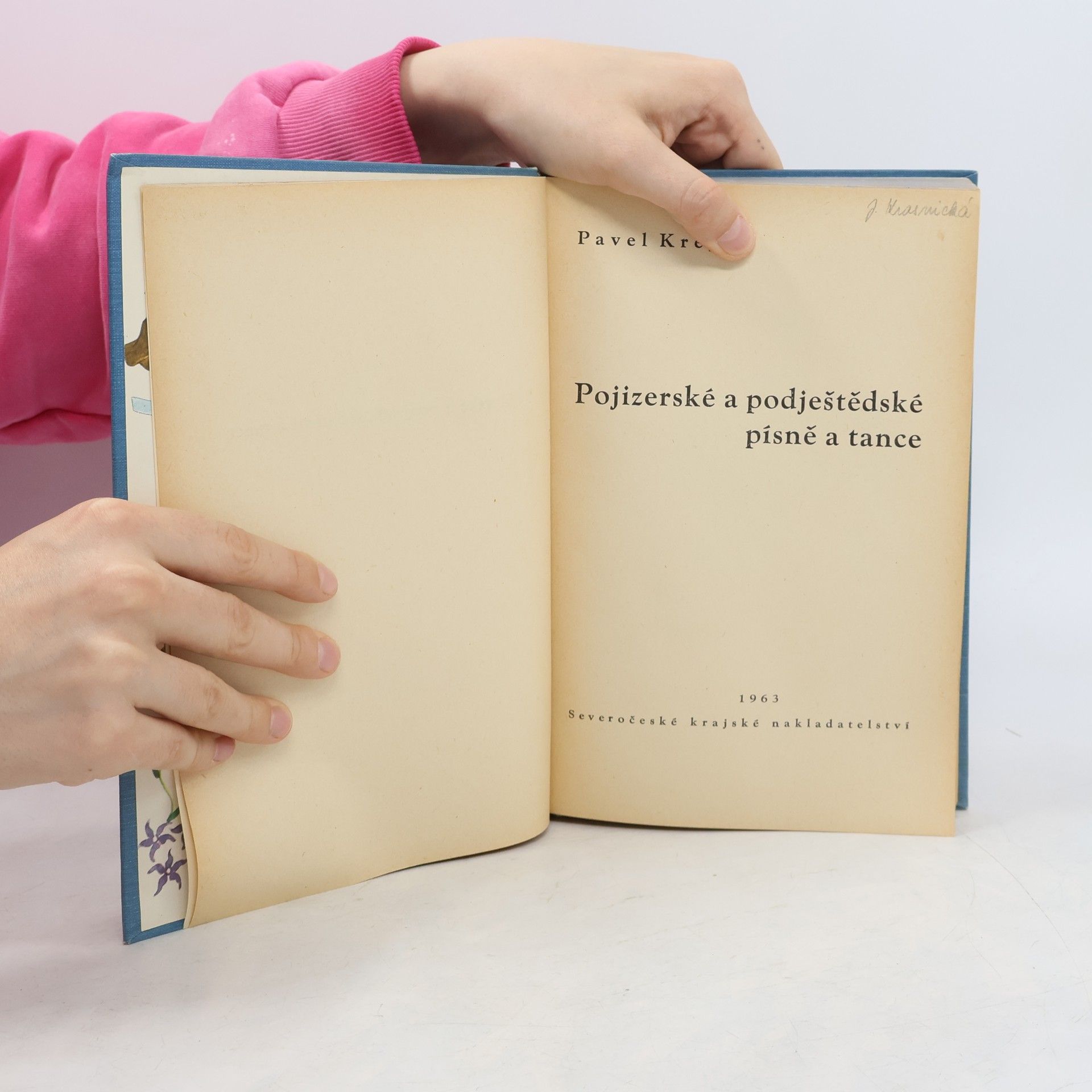 Pavel Krejčí Pojizerské a podještědské písně a tance