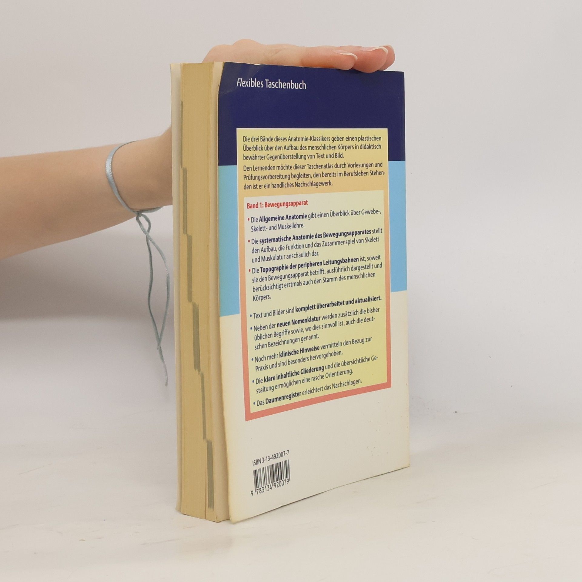 Werner Platzer Platzer Taschenatlas der Anatomie