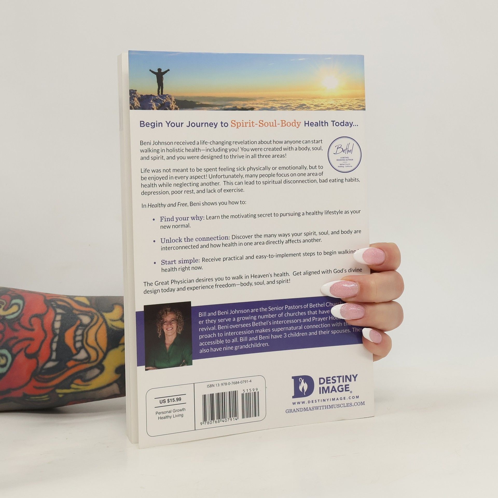 Beni Johnson Healthy and Free: A Journey to Wellness for Your Body, Soul, and Spirit