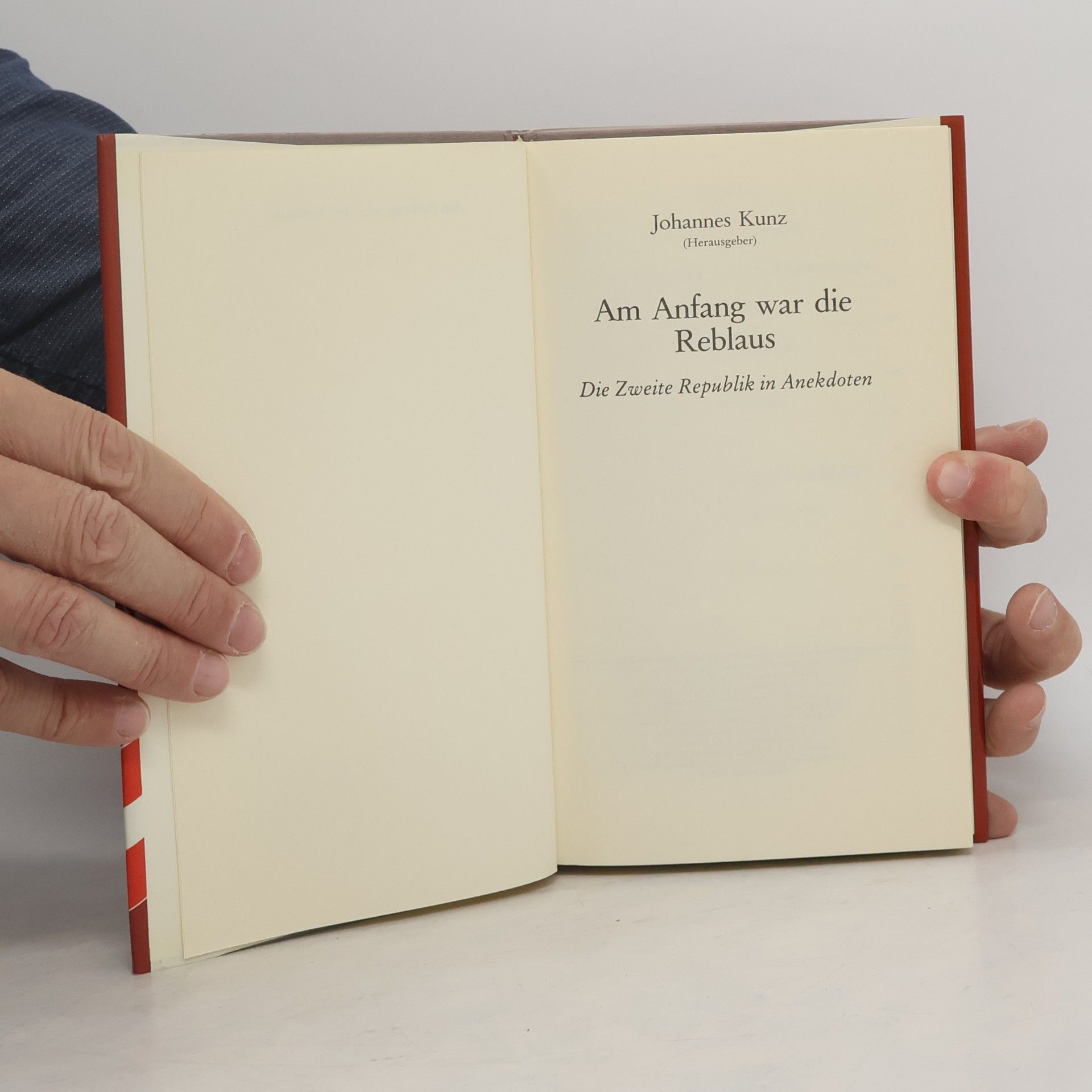 Johannes Kunz Am Anfang war die Reblaus