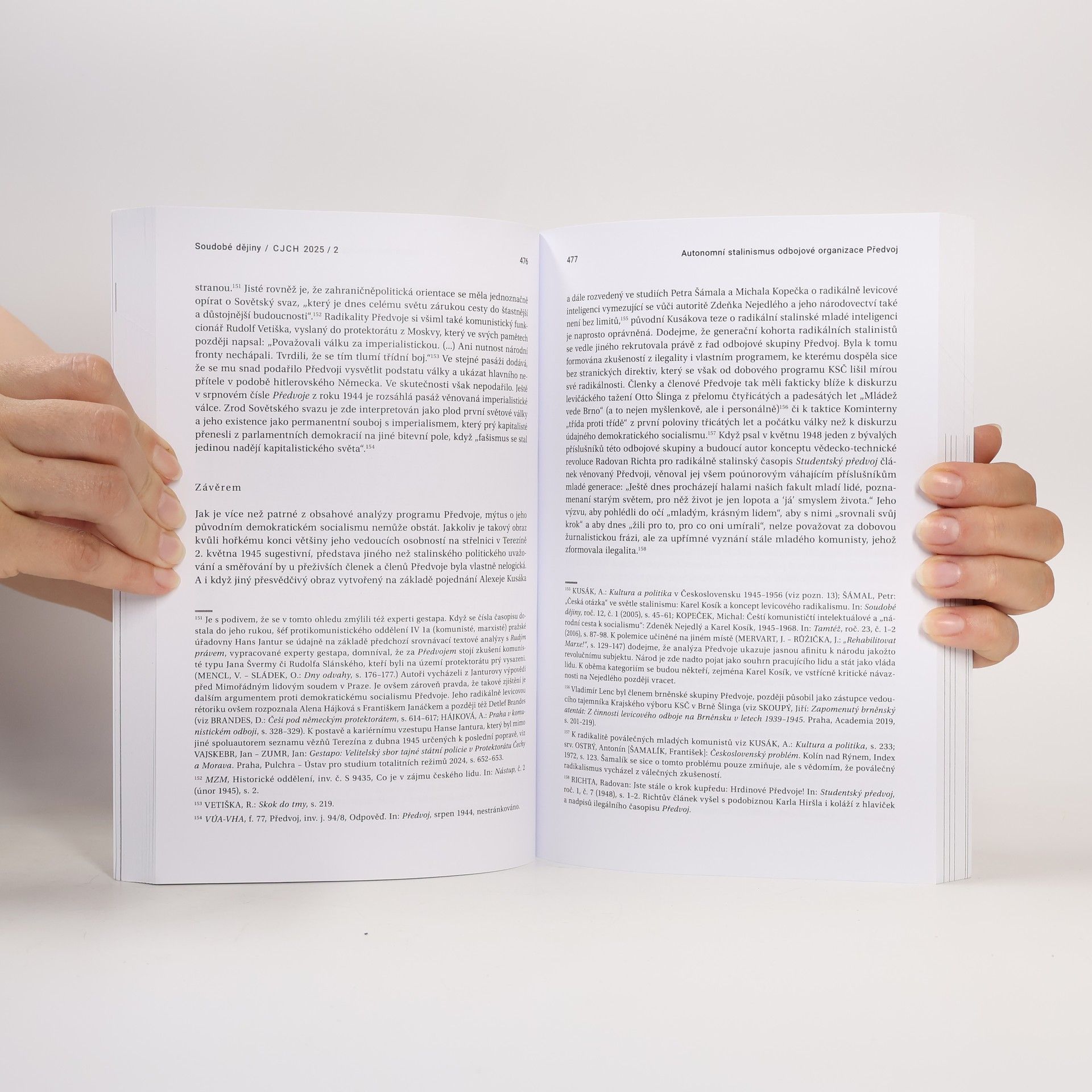 Auteurscollectief Soudobé dějiny. Czech Journal of Contemporary History 2