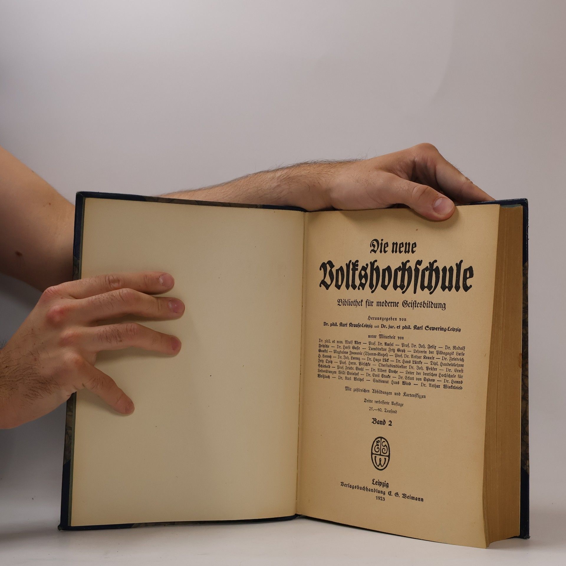 Kolektiv autorů Die neue Volkshochschule: Bibliothek für moderne Geistesbildung 2