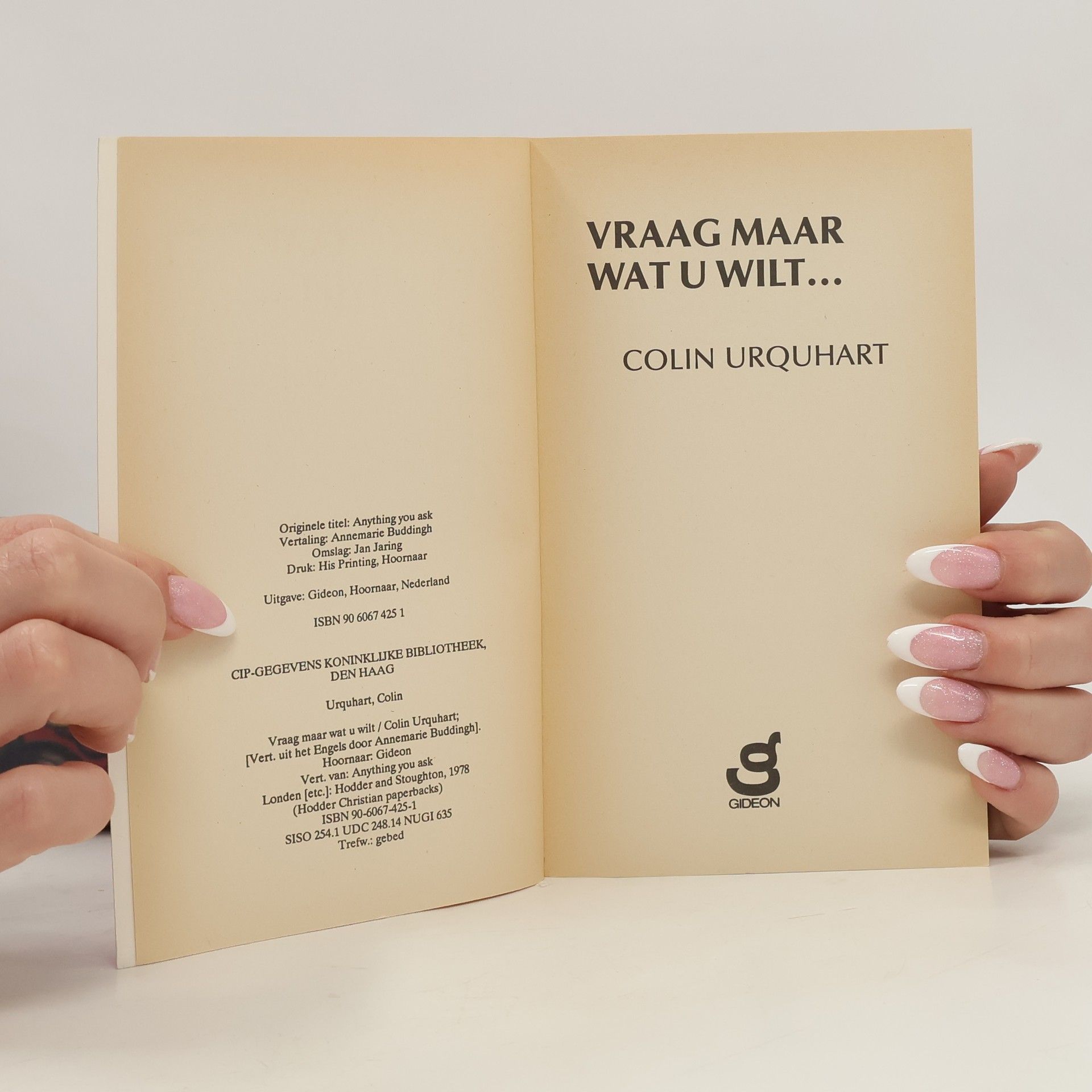 Colin Urquhart Vraag maar wat u wilt