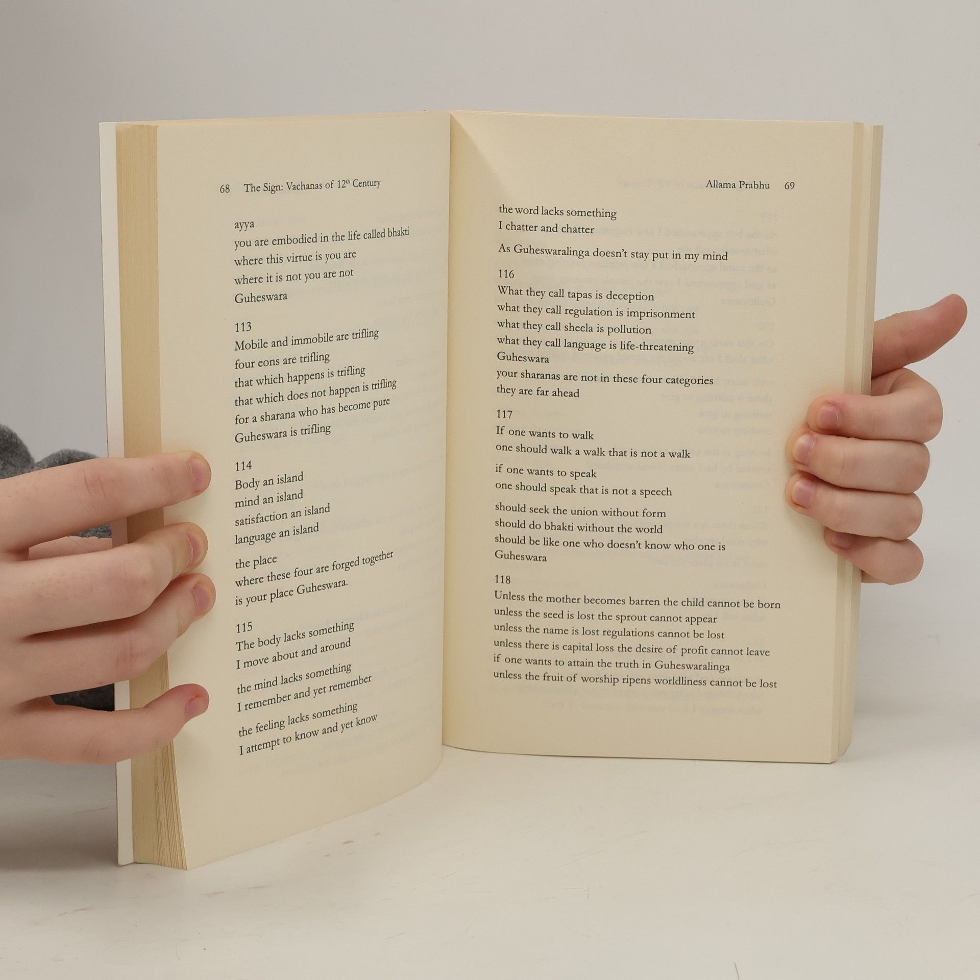 Autorenkollektiv The Sign. Vachanas of 12th Century