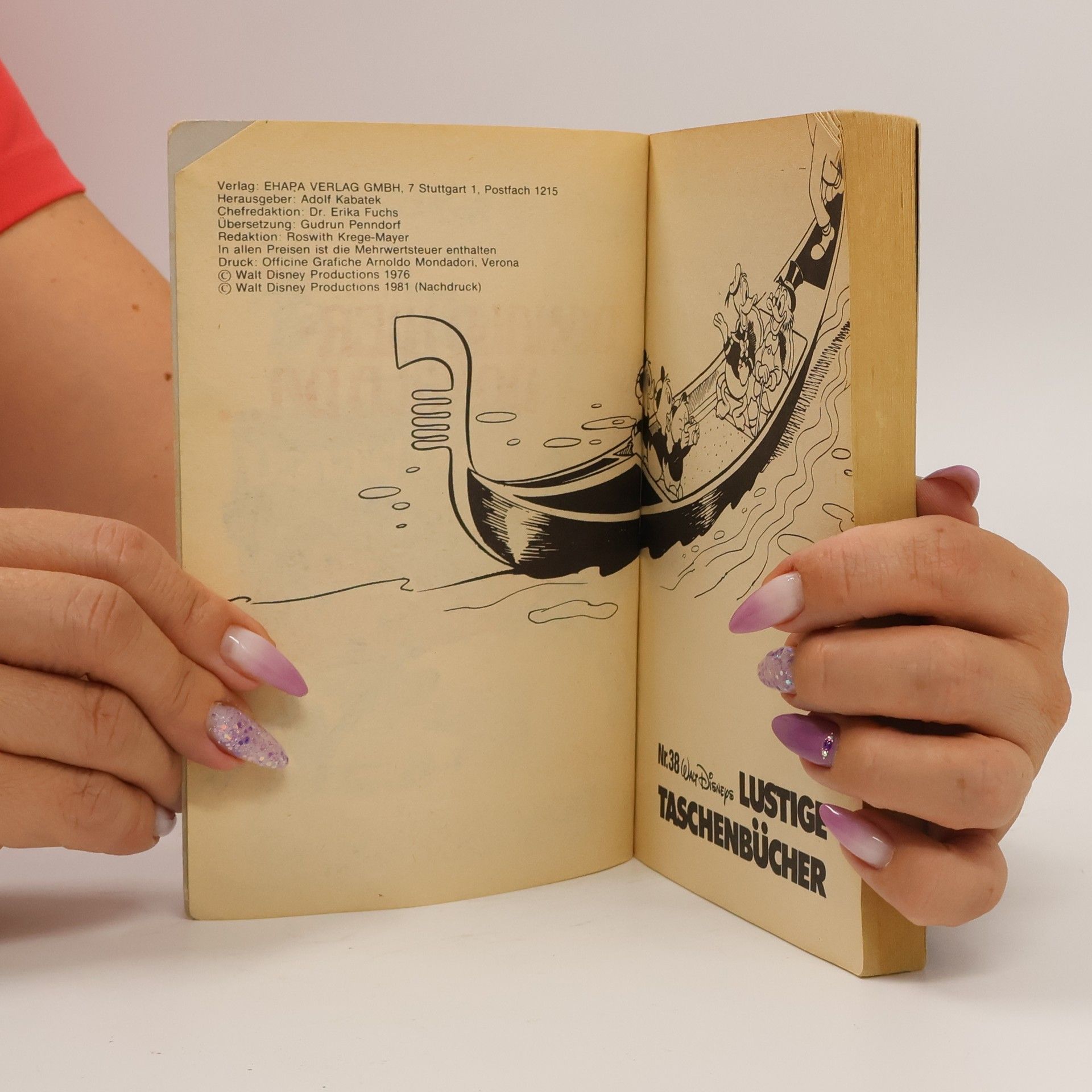 Walt Disney Lustige Taschenbücher Nr. 38. Donald hier - Donald da...