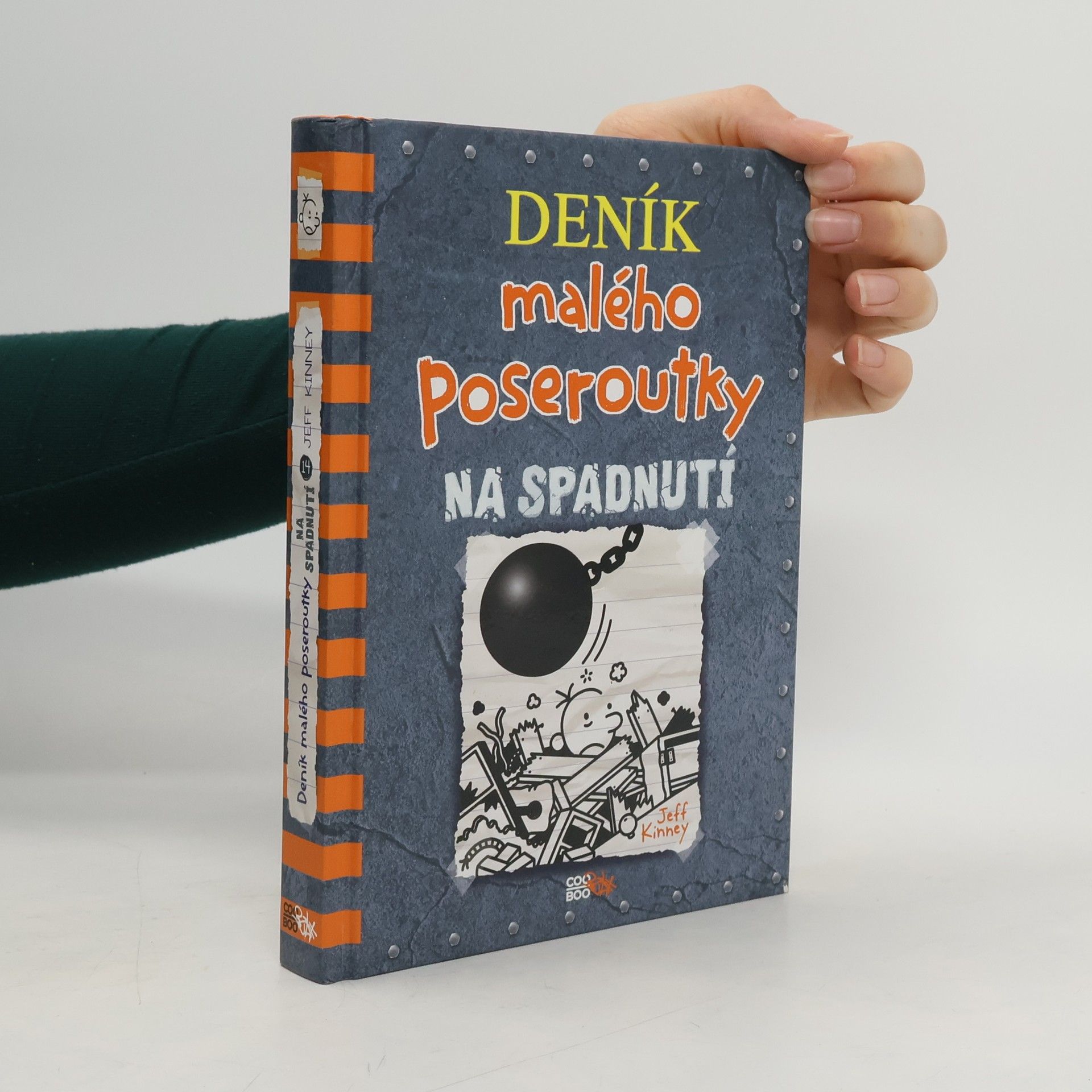 Jeff Kinney Deník malého poseroutky 14. Na spadnutí