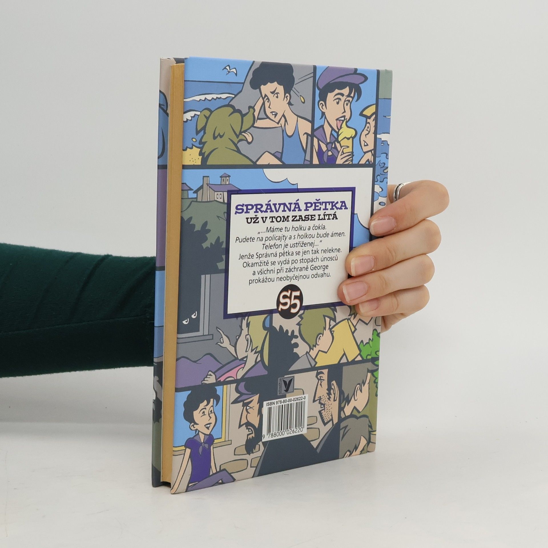 Enid Blyton Správná pětka už v tom zase lítá