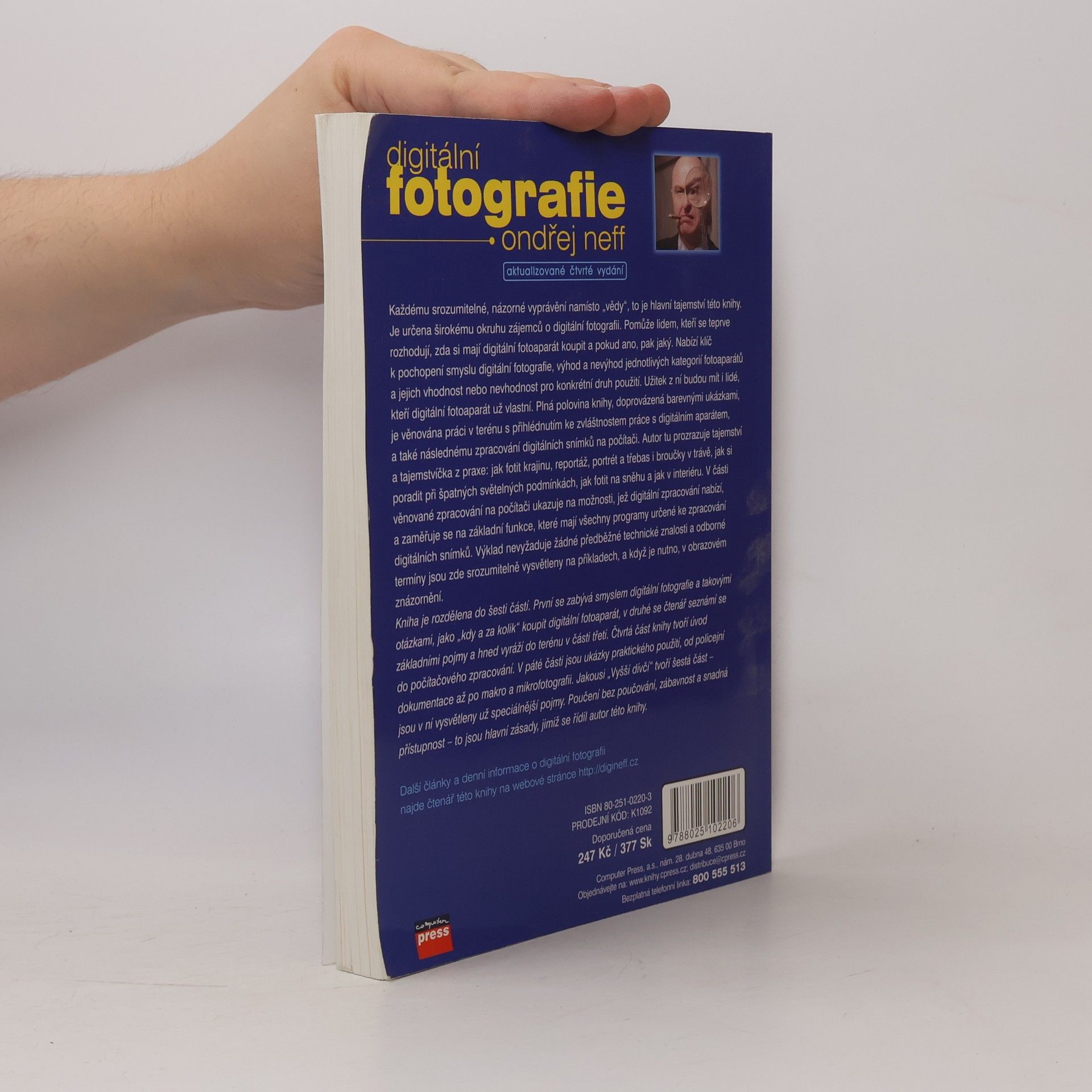Ondřej Neff Tajná kniha digitální fotografie