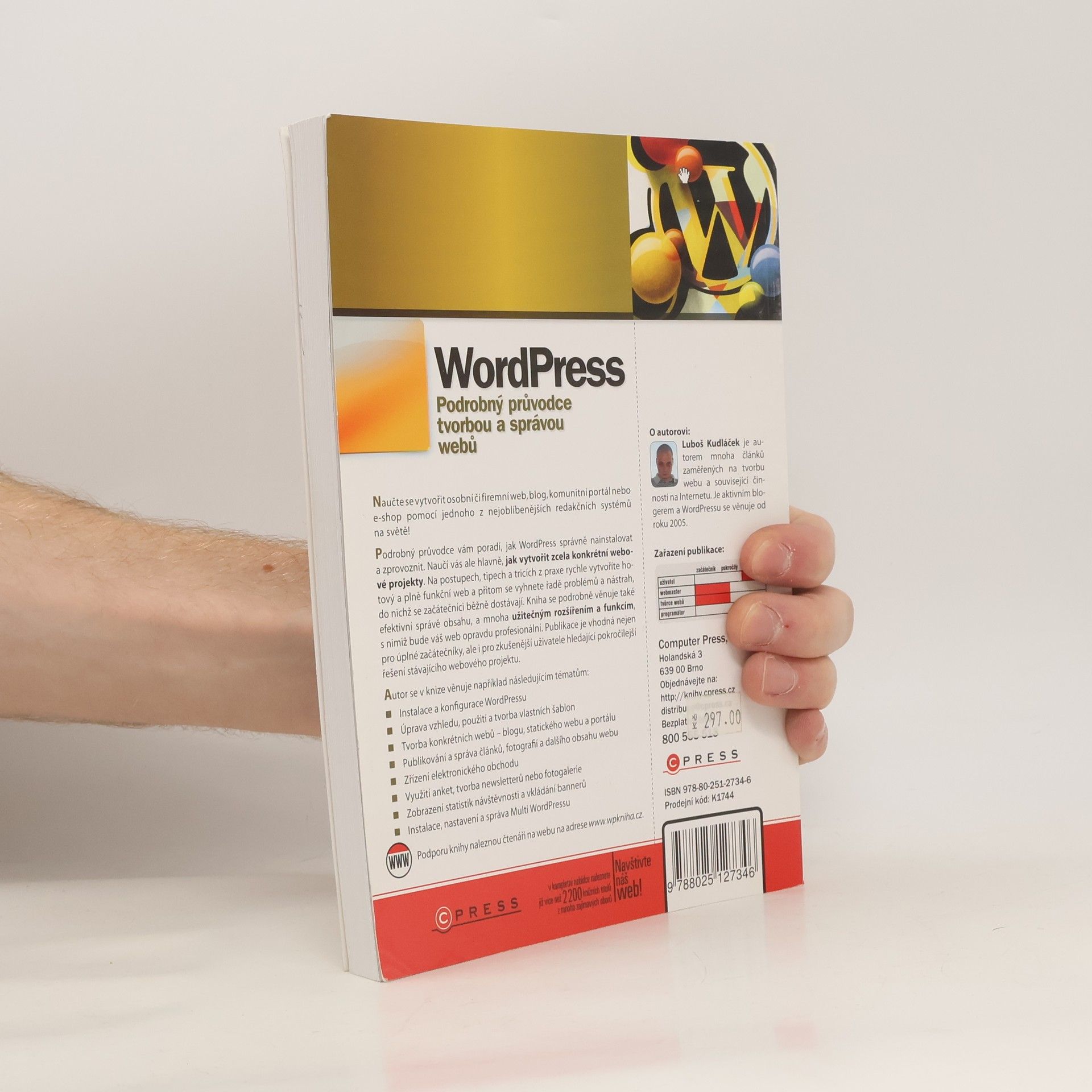 Lubomír Kudláček WordPress: Podrobný průvodce tvorbou a správou webů