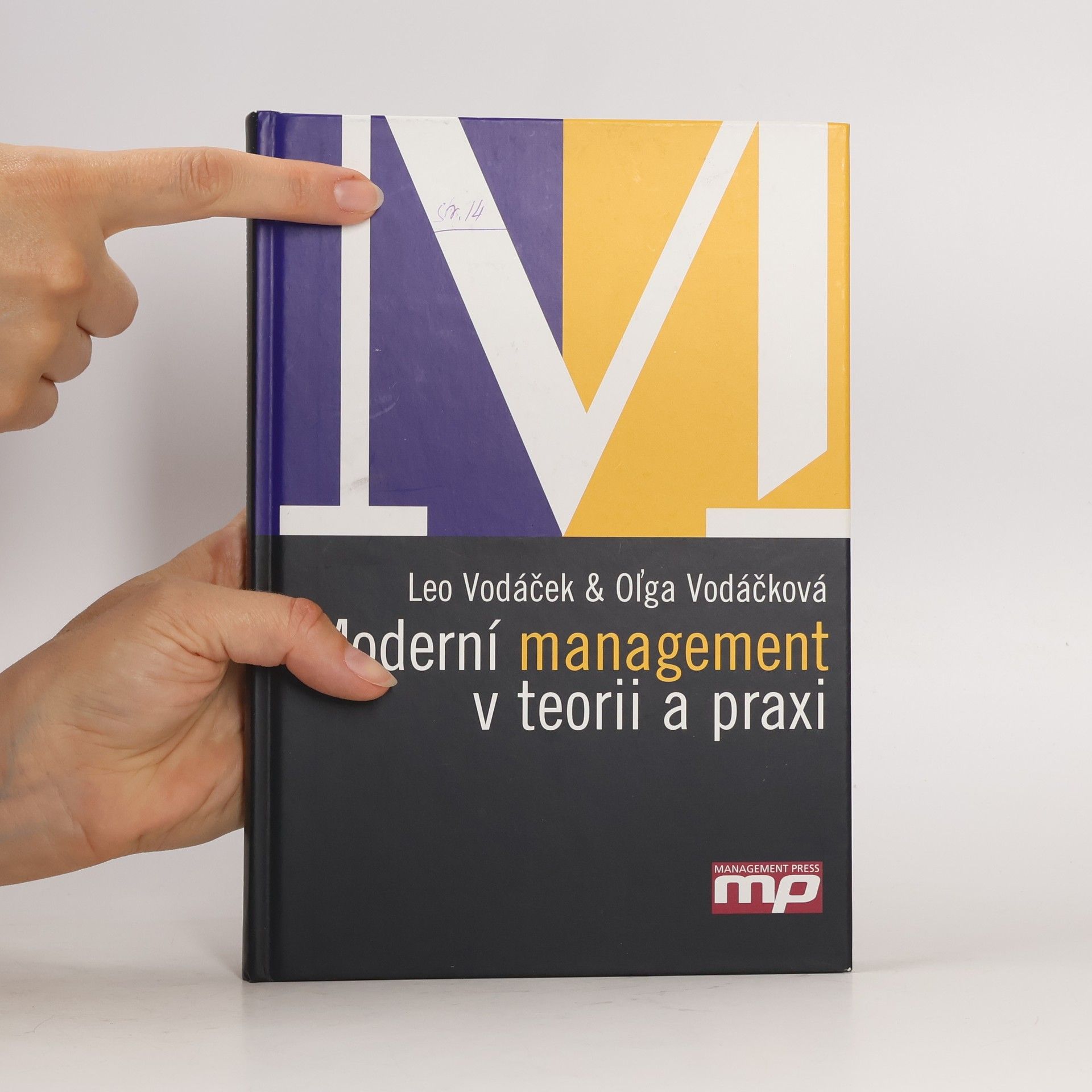 Leo Vodáček Moderní management v teorii a praxi