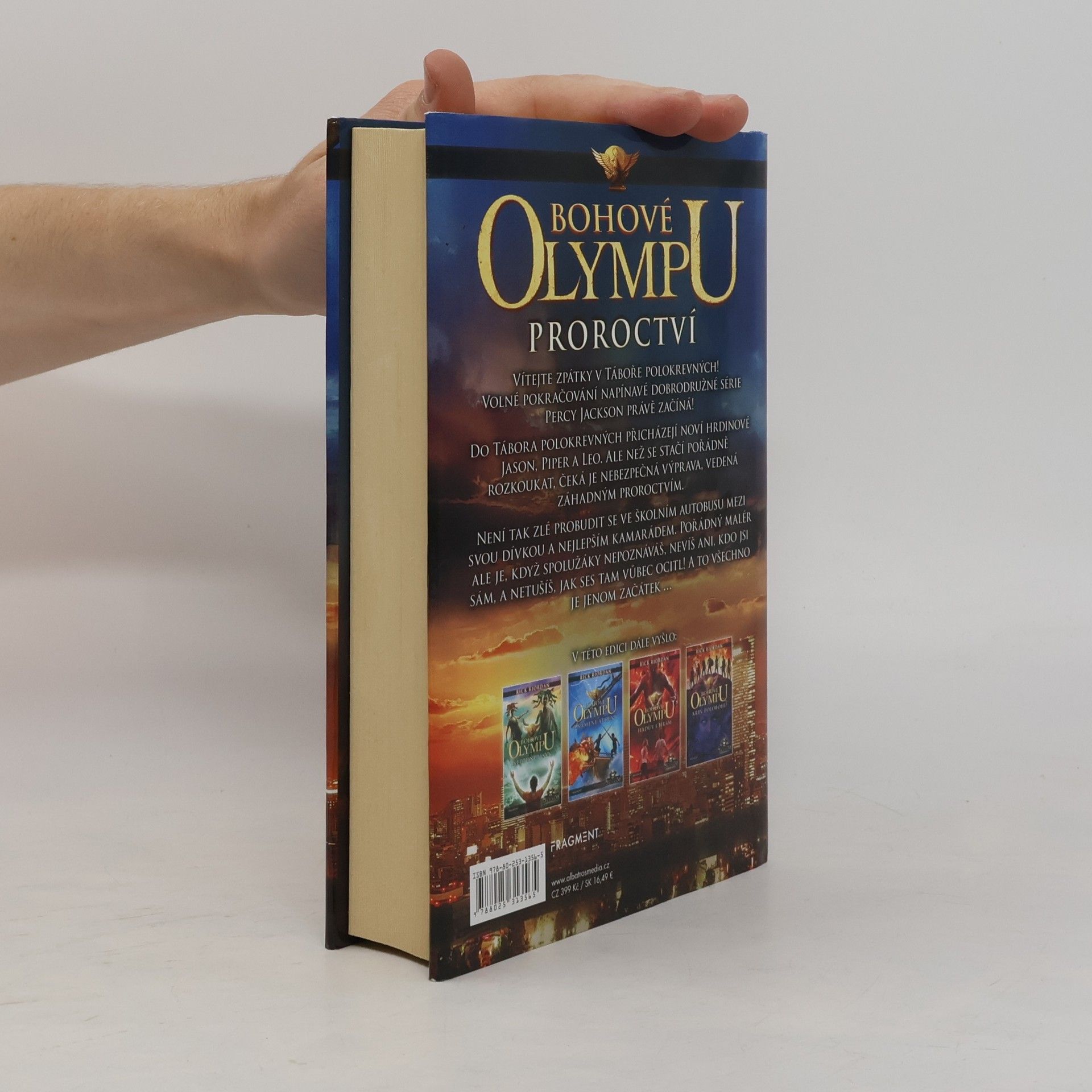 Rick Riordan Proroctví. Bohové Olympu 1. díl